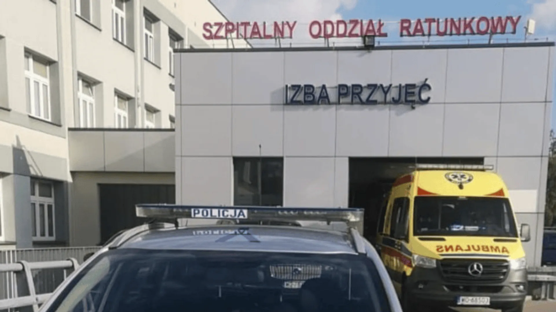 szpital policja