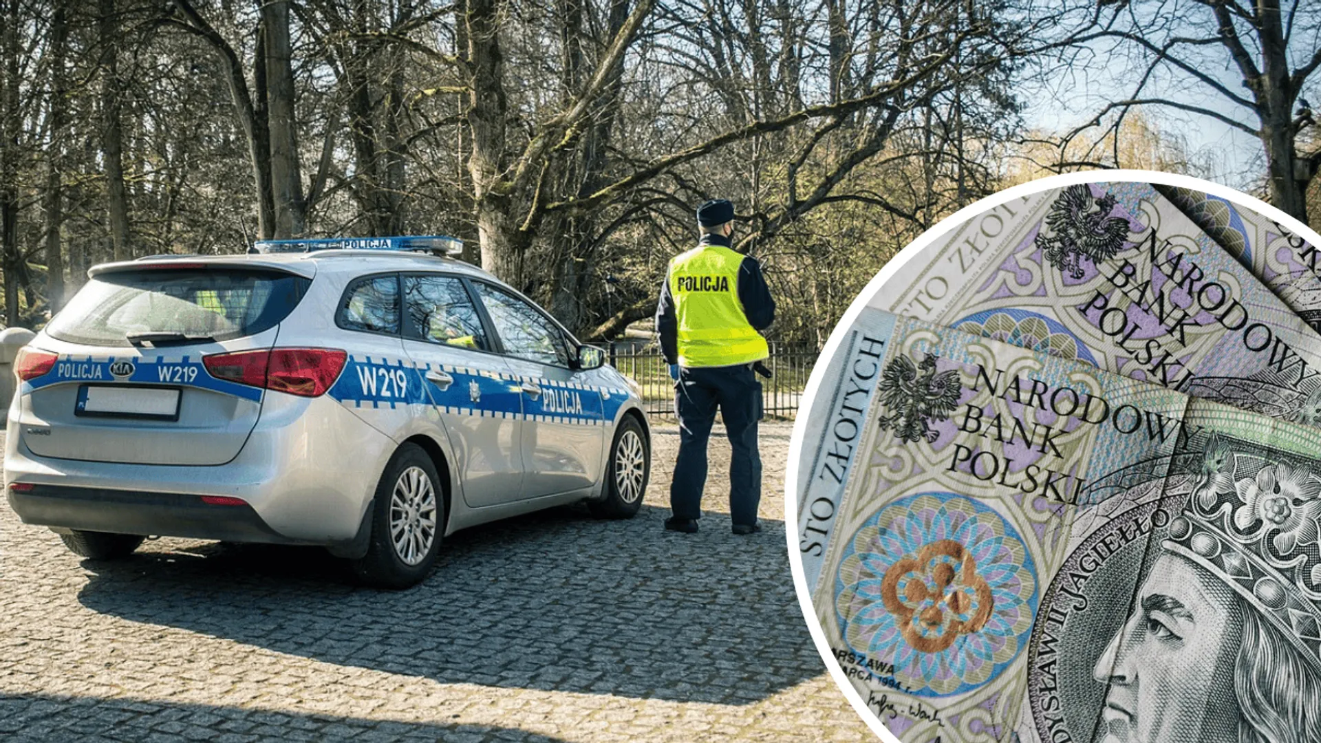 policja, pieniądze
