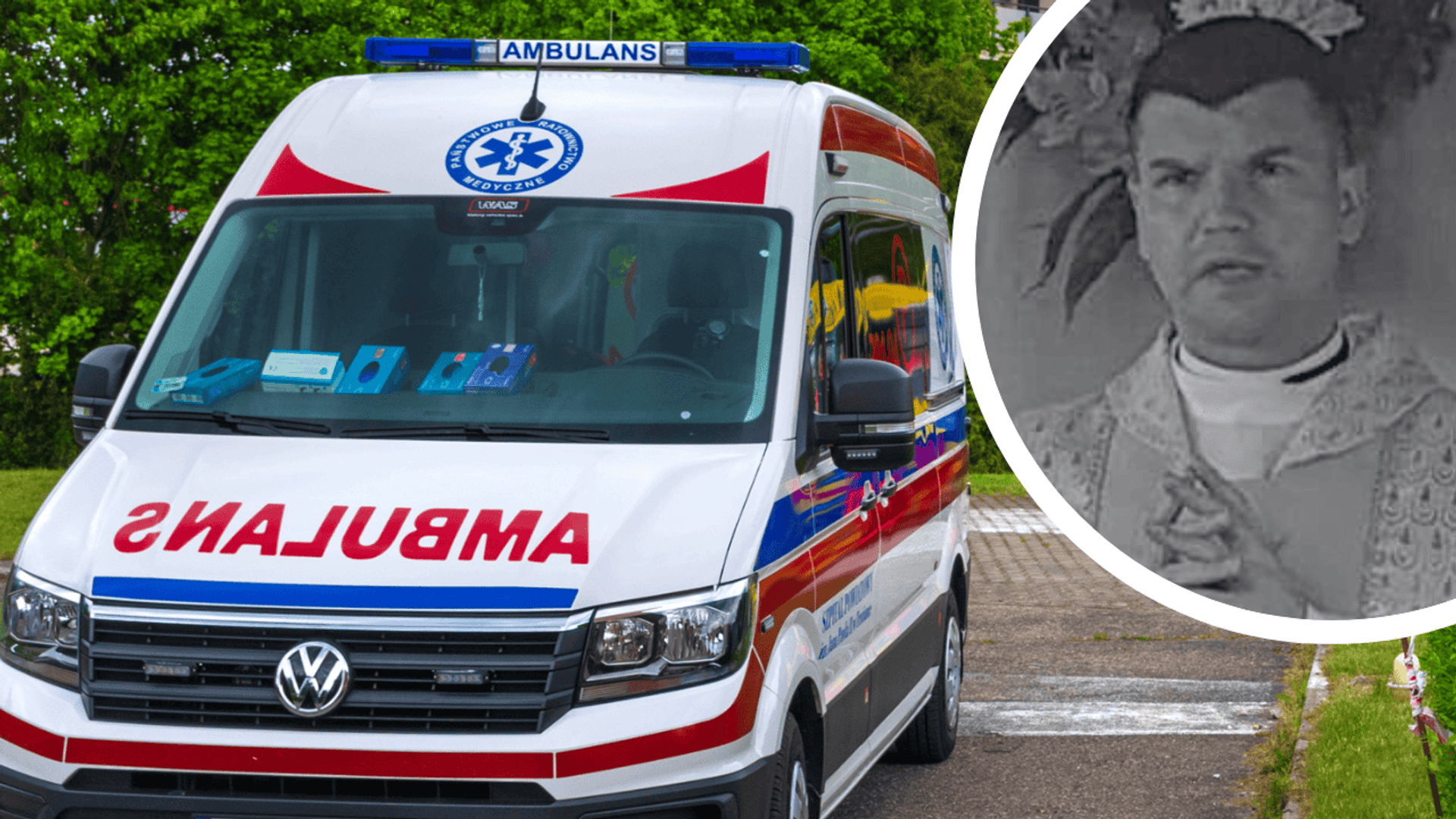 ambulans ksiądz