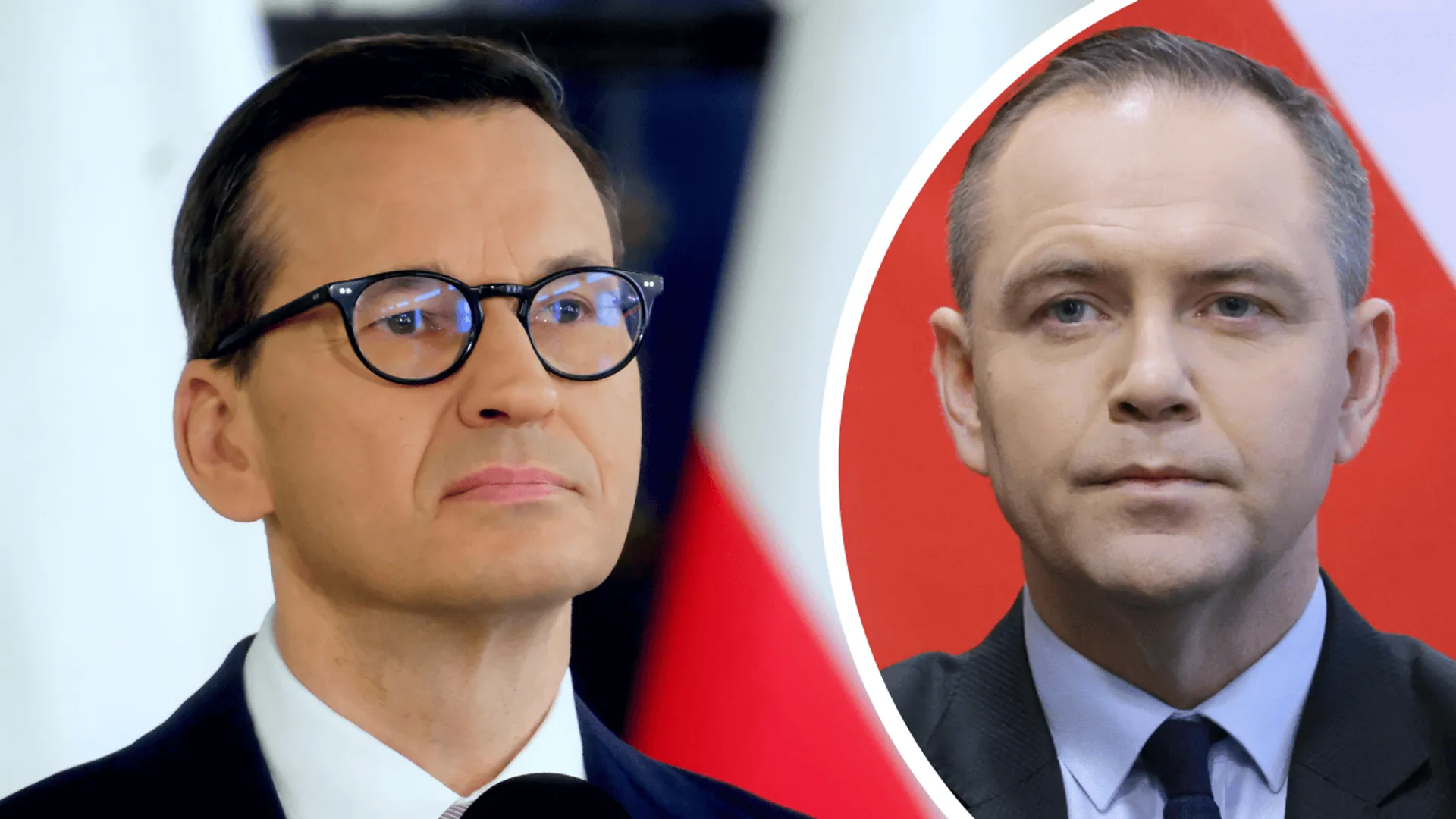 Karol Nawrocki i Mateusz Morawiecki