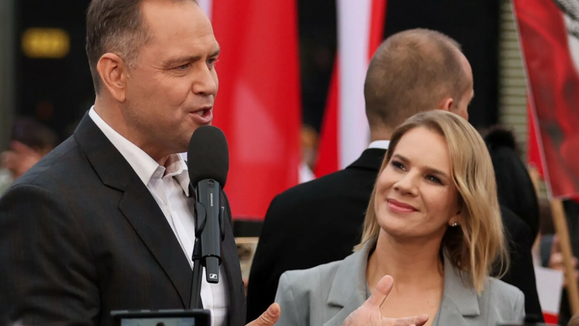 Karol Nawrocki i Marta Nawrocka