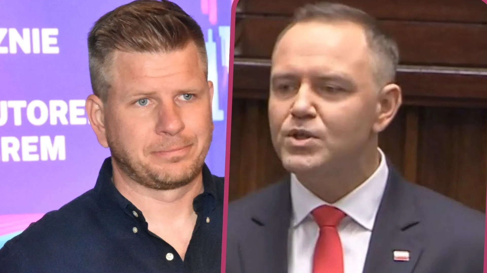 Filip Chajzer i Karol Nawrocki