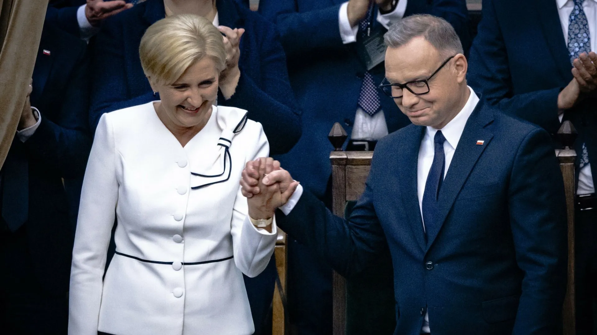 Andrzej i Agata Dudowie