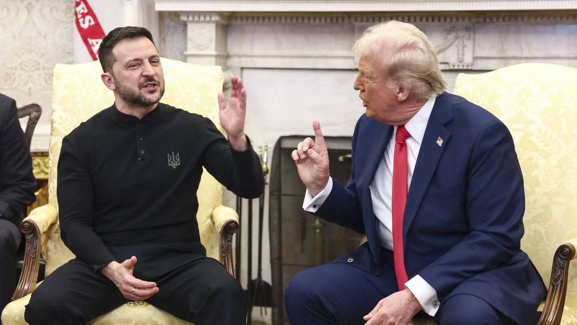 Wołodymyr Zełenski, Donald Trump