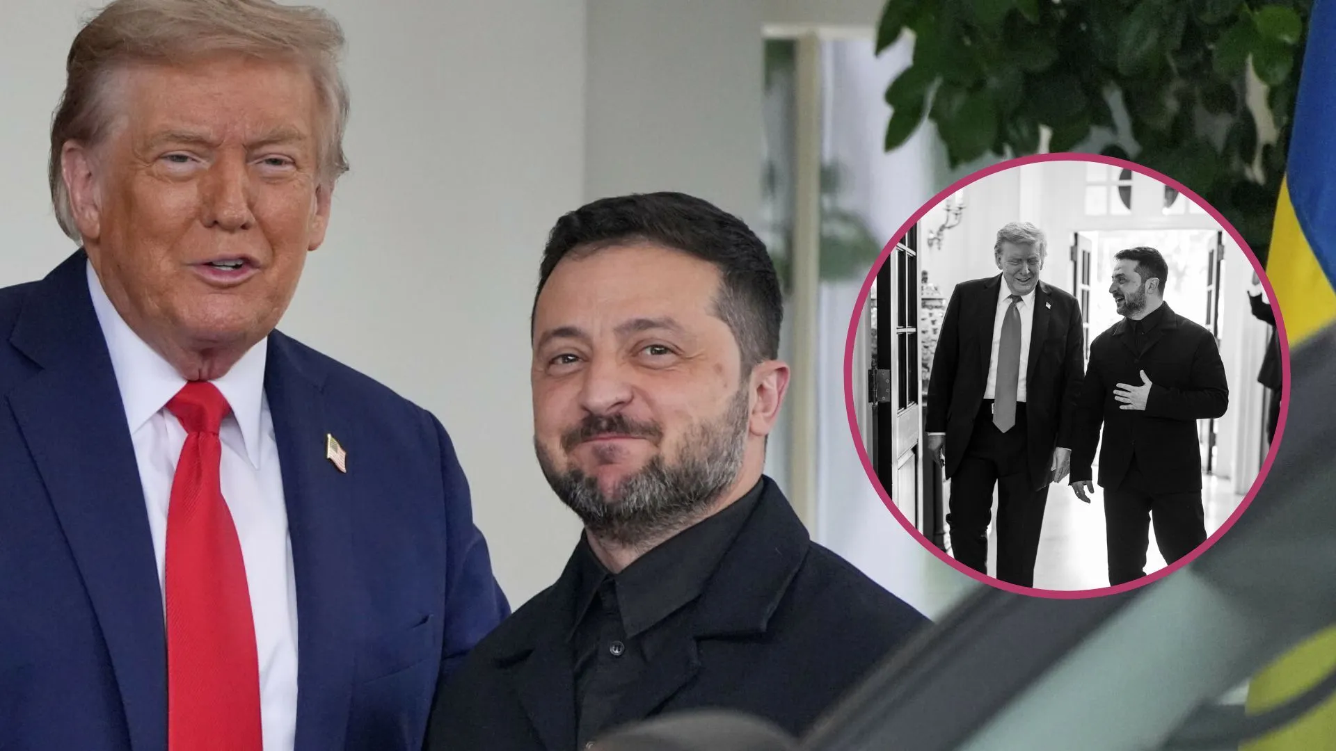 Donald Trump, Wołodymyr Zełenski