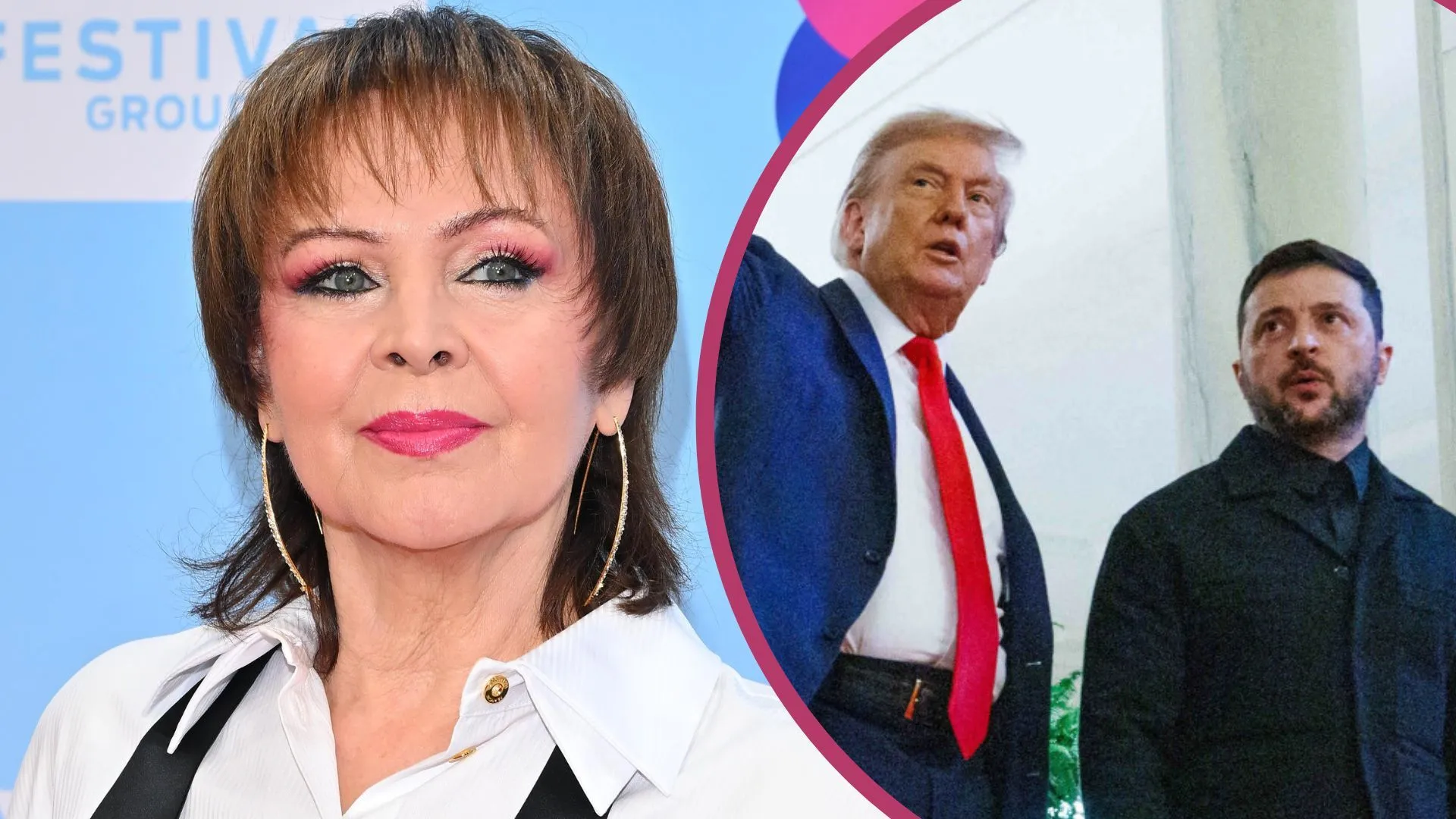 Izabela Trojanowska, Donald Trump, Wołodymyr Zełenski