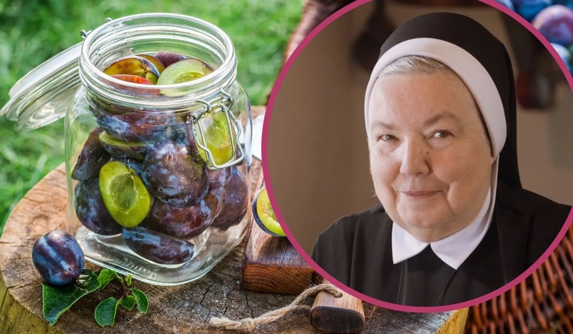 śliwki w occie siostry Anastazji