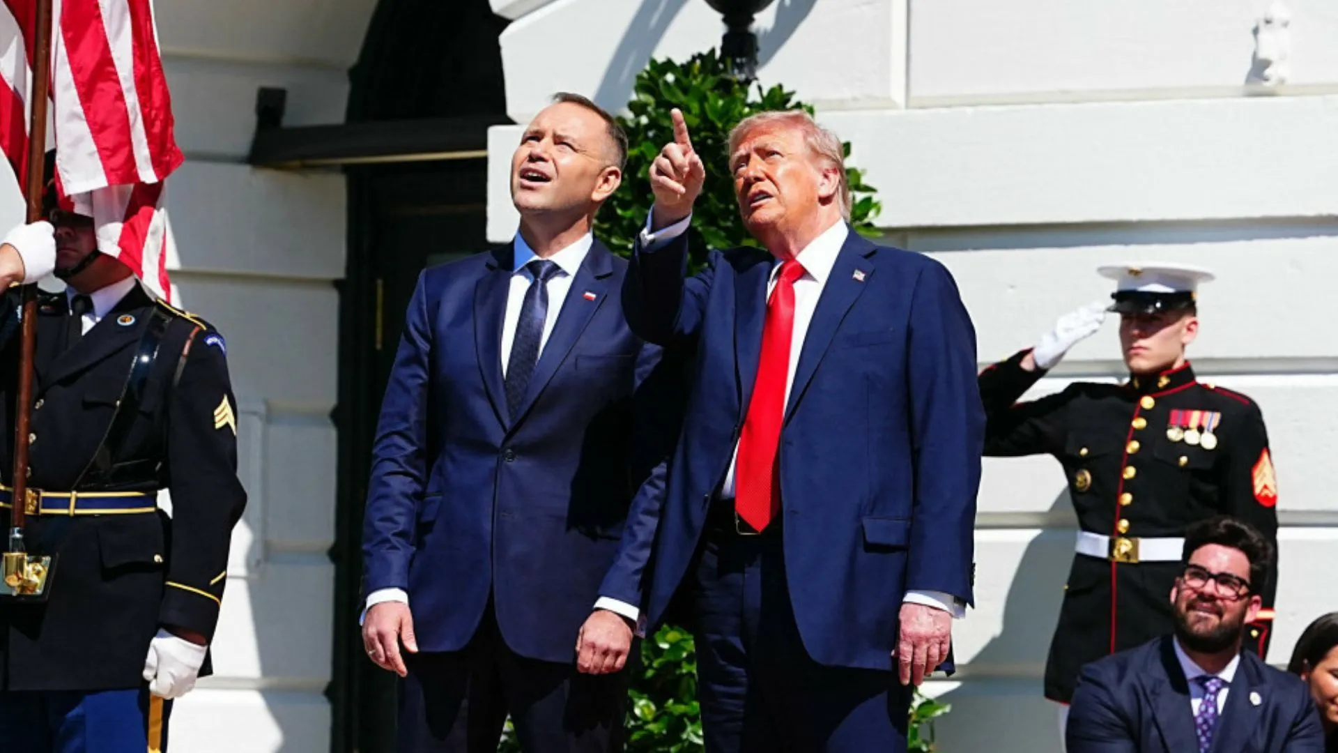 Donald Trump i Karol Nawrocki