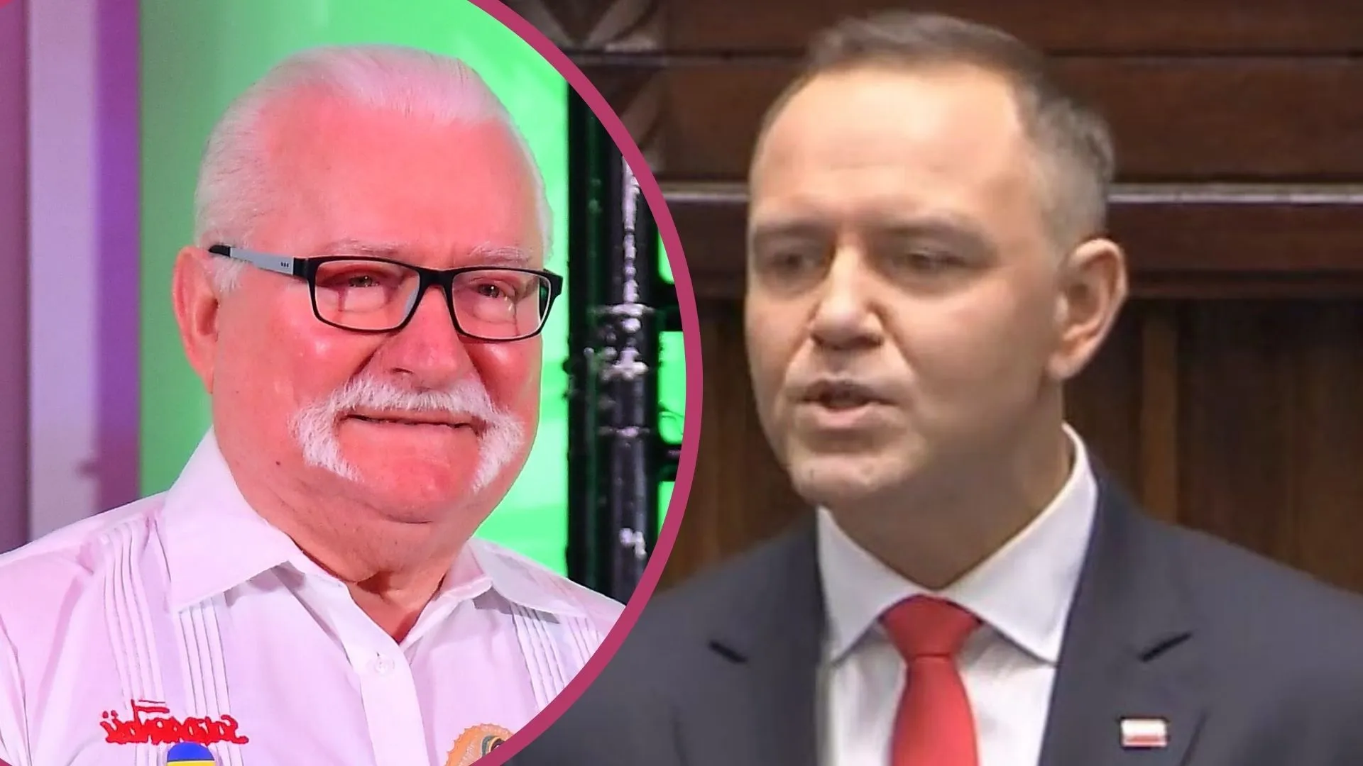 Karol Nawrocki i Lech Wałęsa