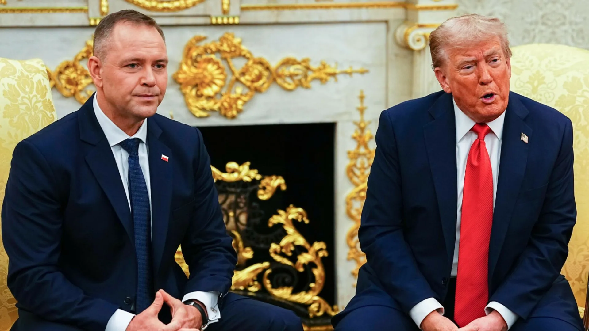 Karol Nawrocki i Donald Trump
