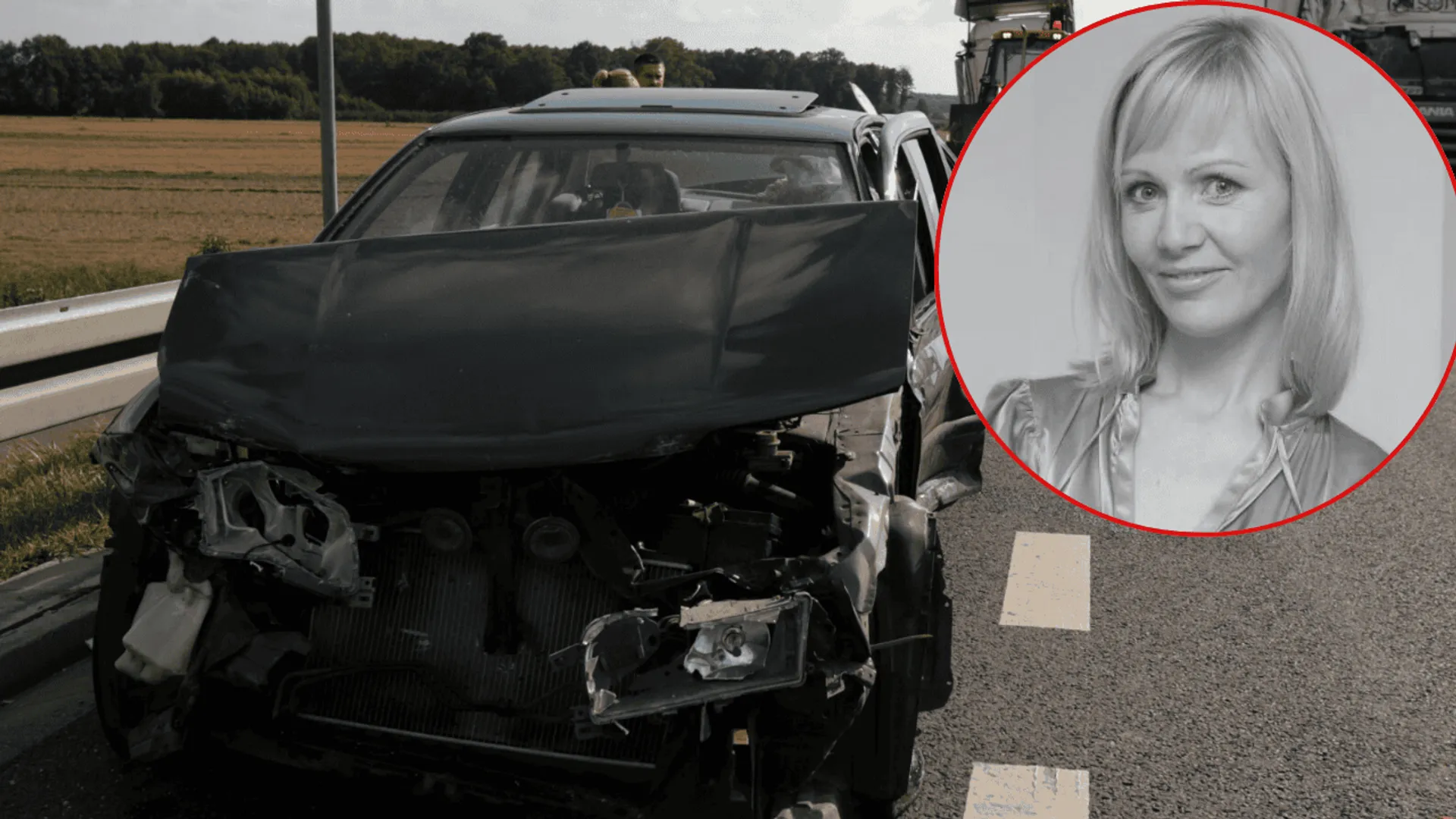 Wypadek i dziennikarka