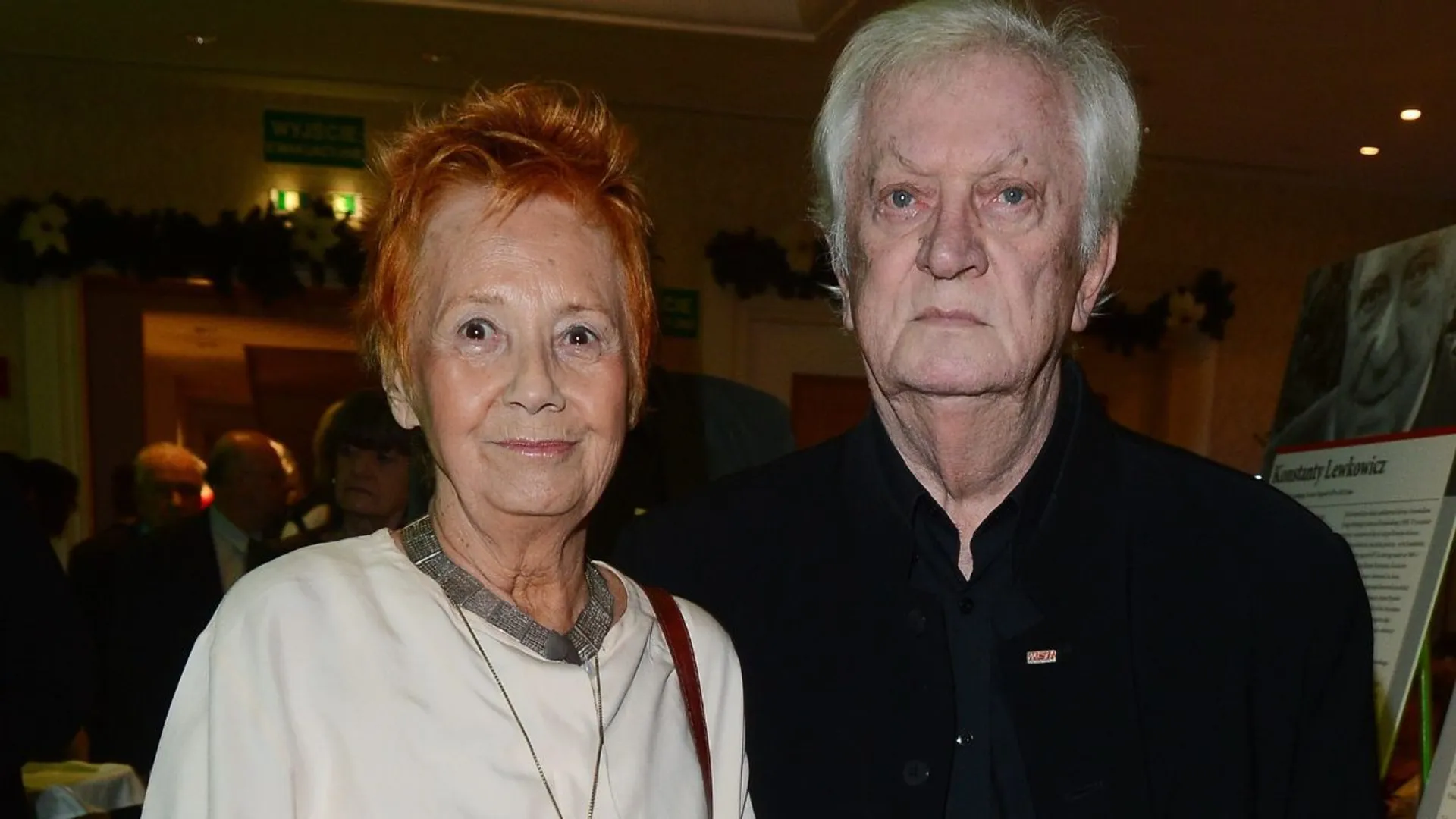 Marian Kociniak z żoną