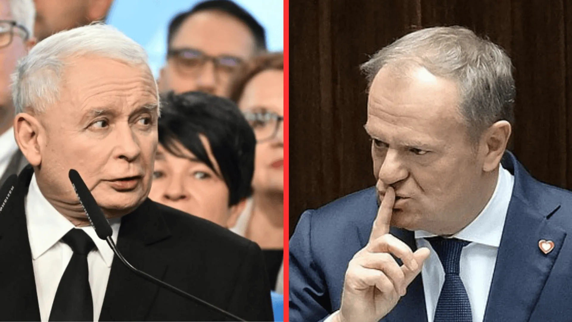 Jarosław Kaczyński, Donald Tusk