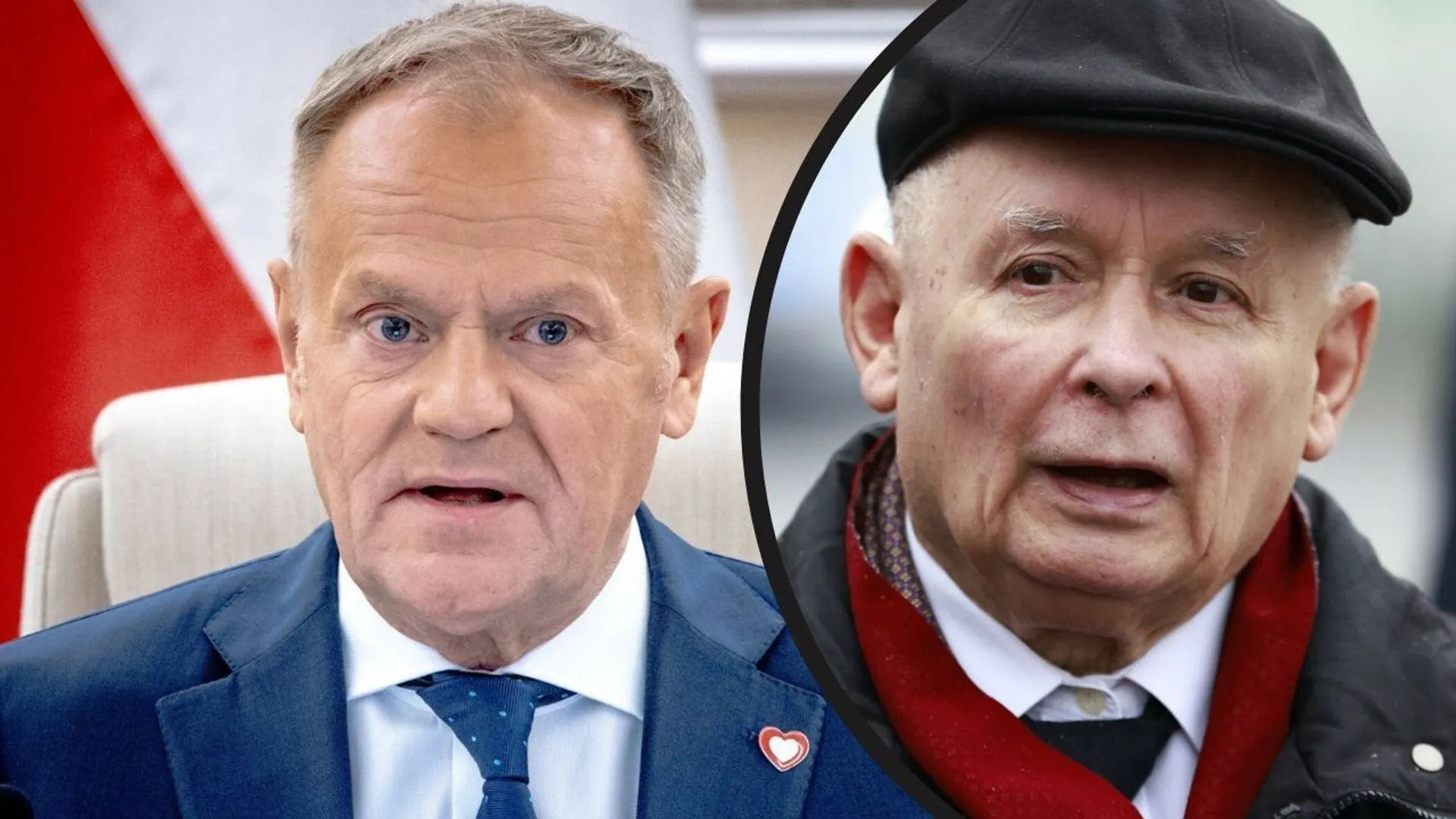 Jarosław Kaczyński, Donald Tusk