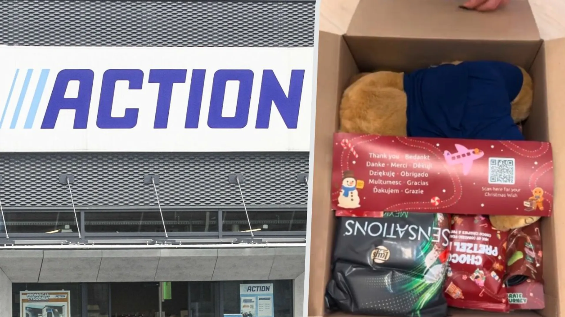 Paczka świąteczna Action