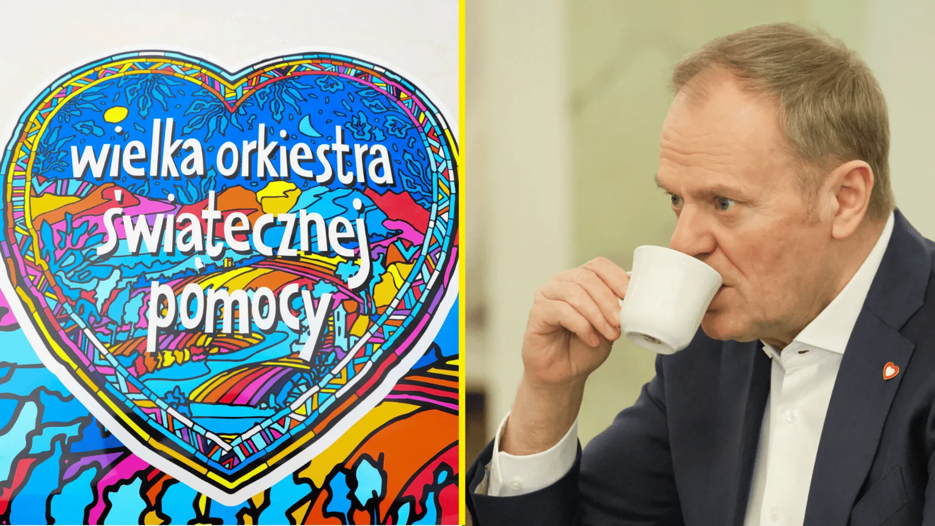 Aukcja Donalda Tuska dla WOŚP