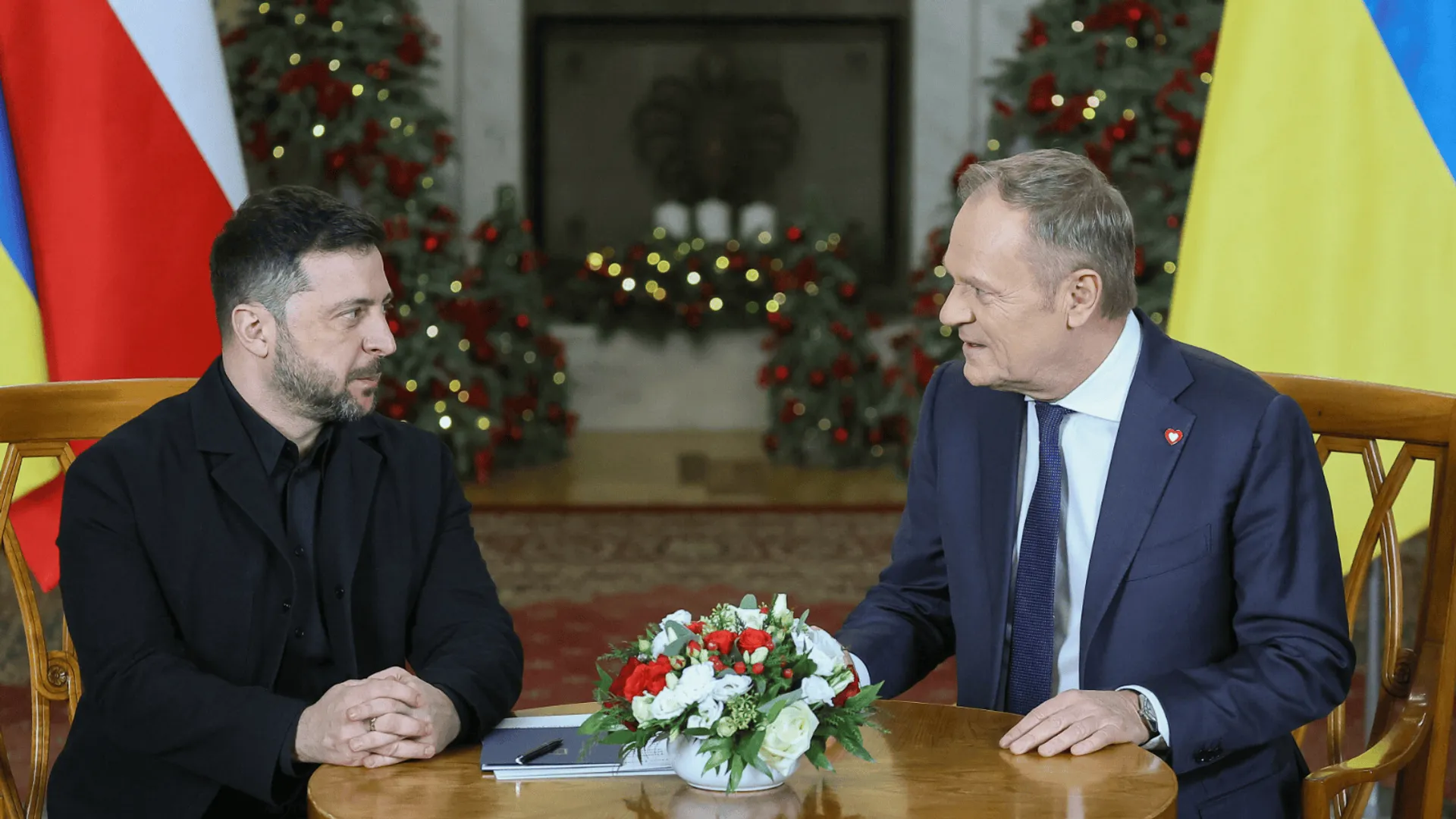 Donald Tusk, Wolodymyr Zelenski