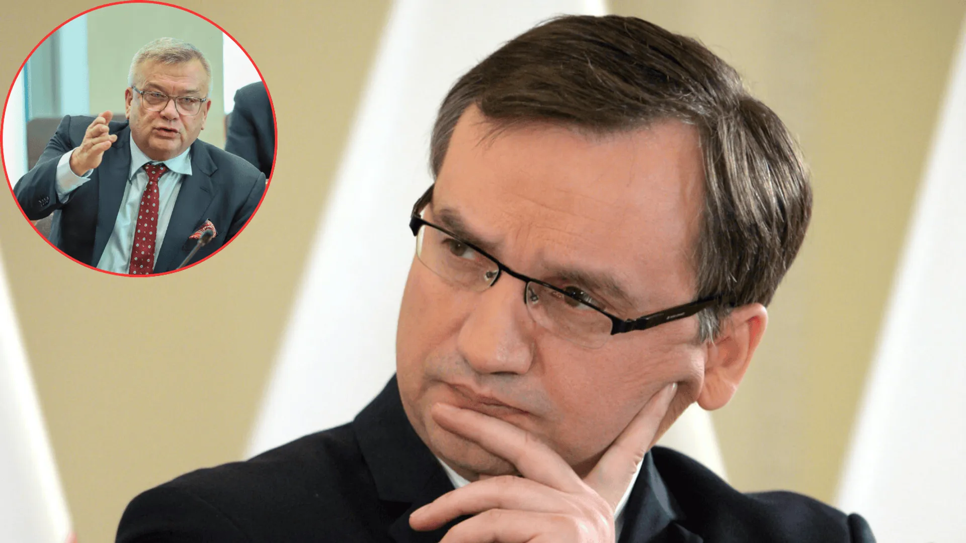 Artur Łącki i Zbigniew Ziobro