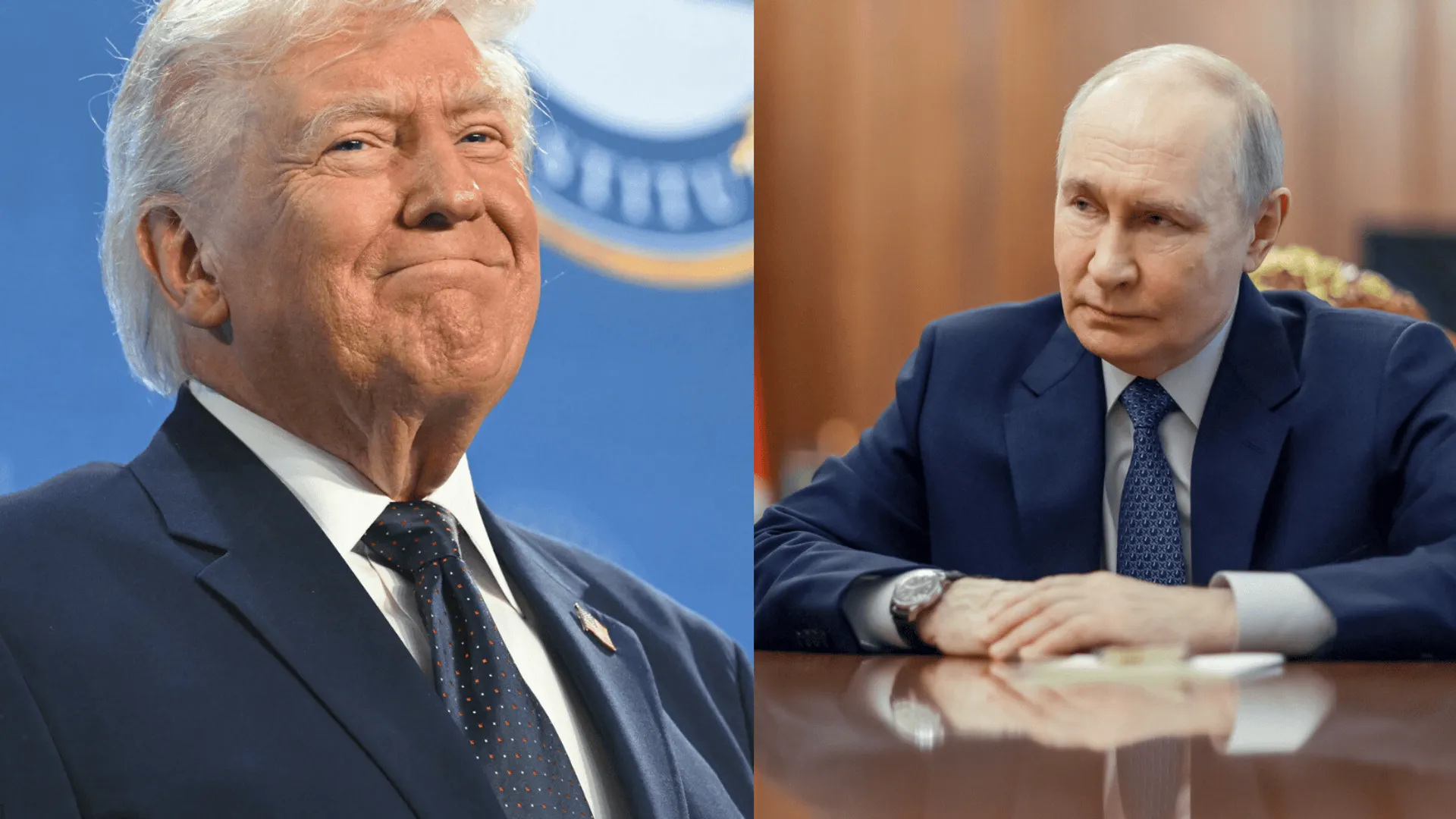 Donald Trump i Władimir Putin