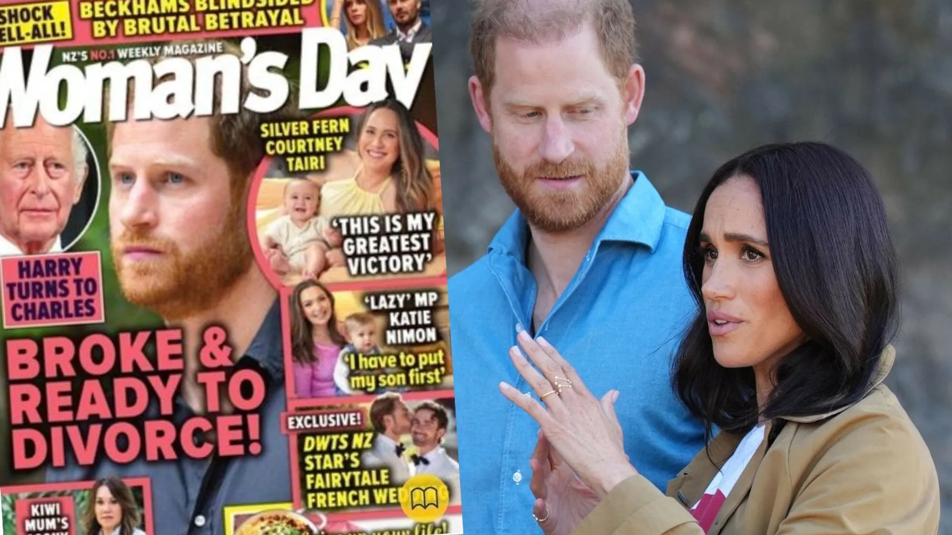 Co o rozwodzie Harry'ego donosi zagraniczny tabloid?