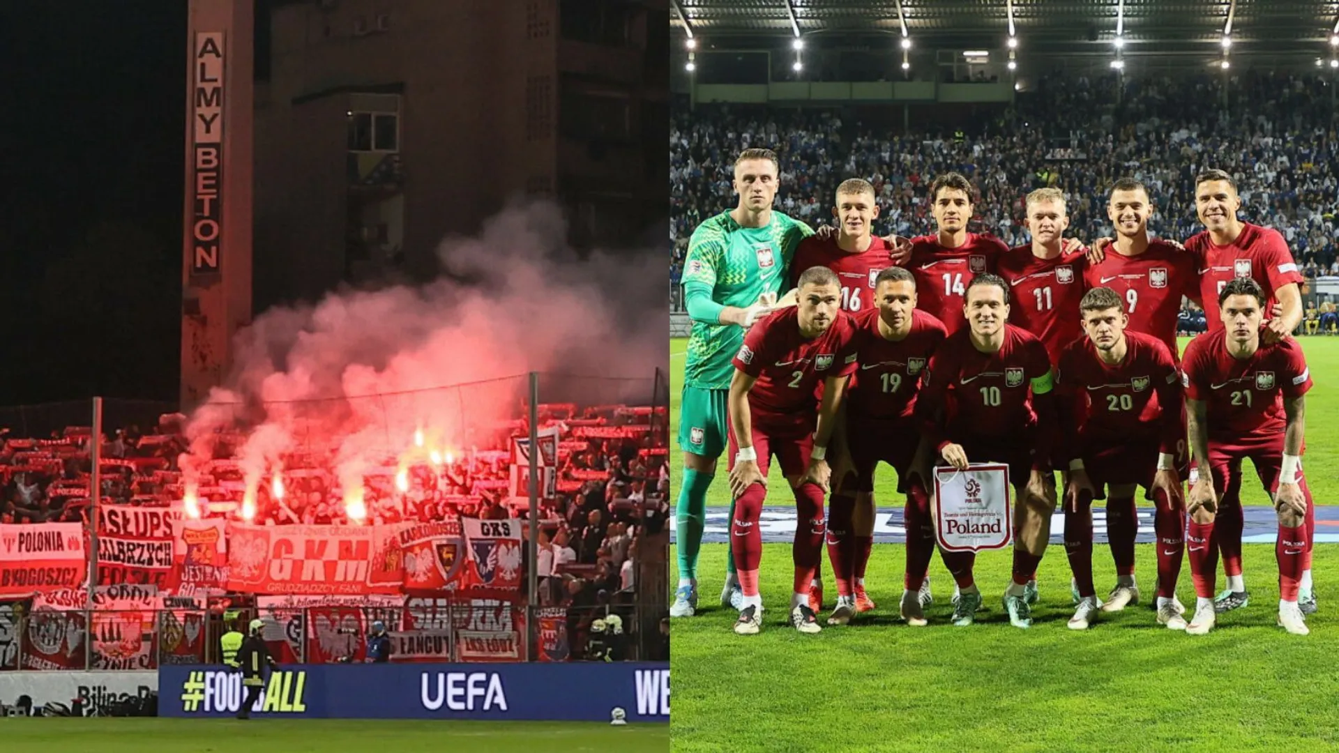 Mecz Polska Bośnia