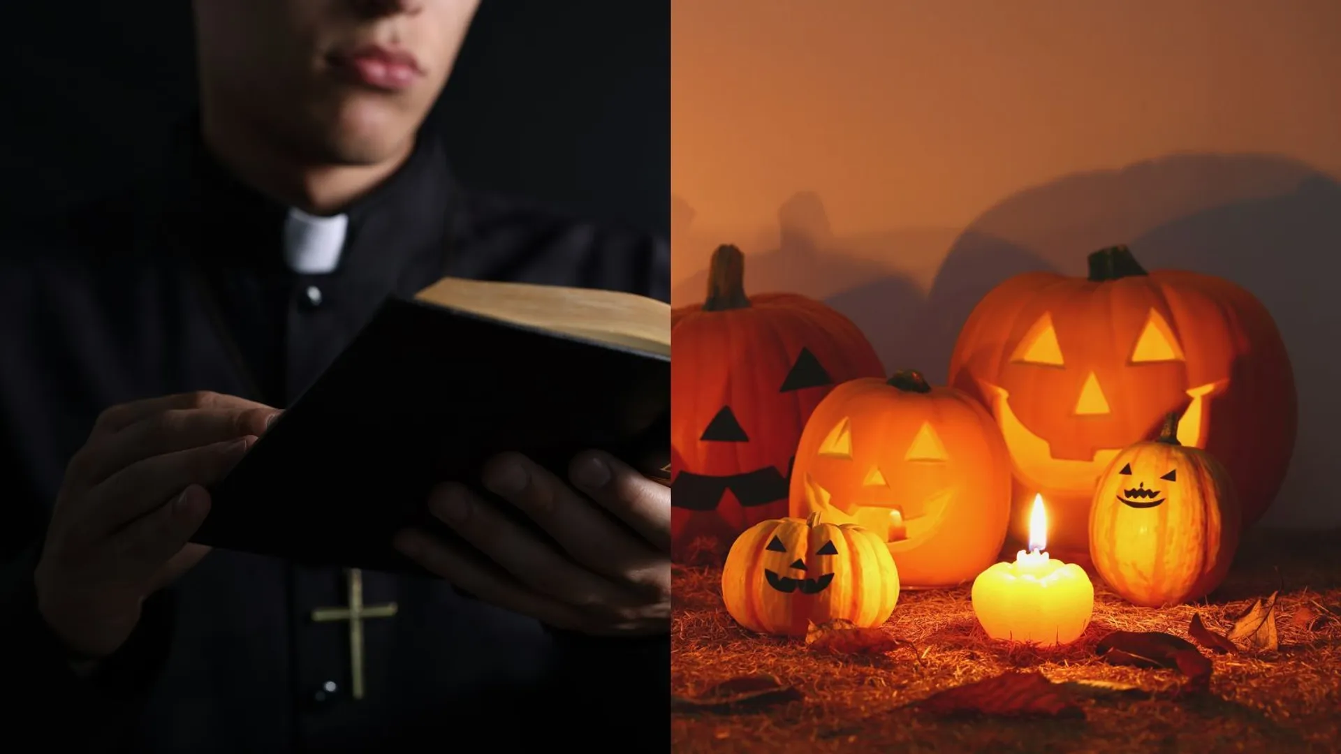 Halloween, ksiądz