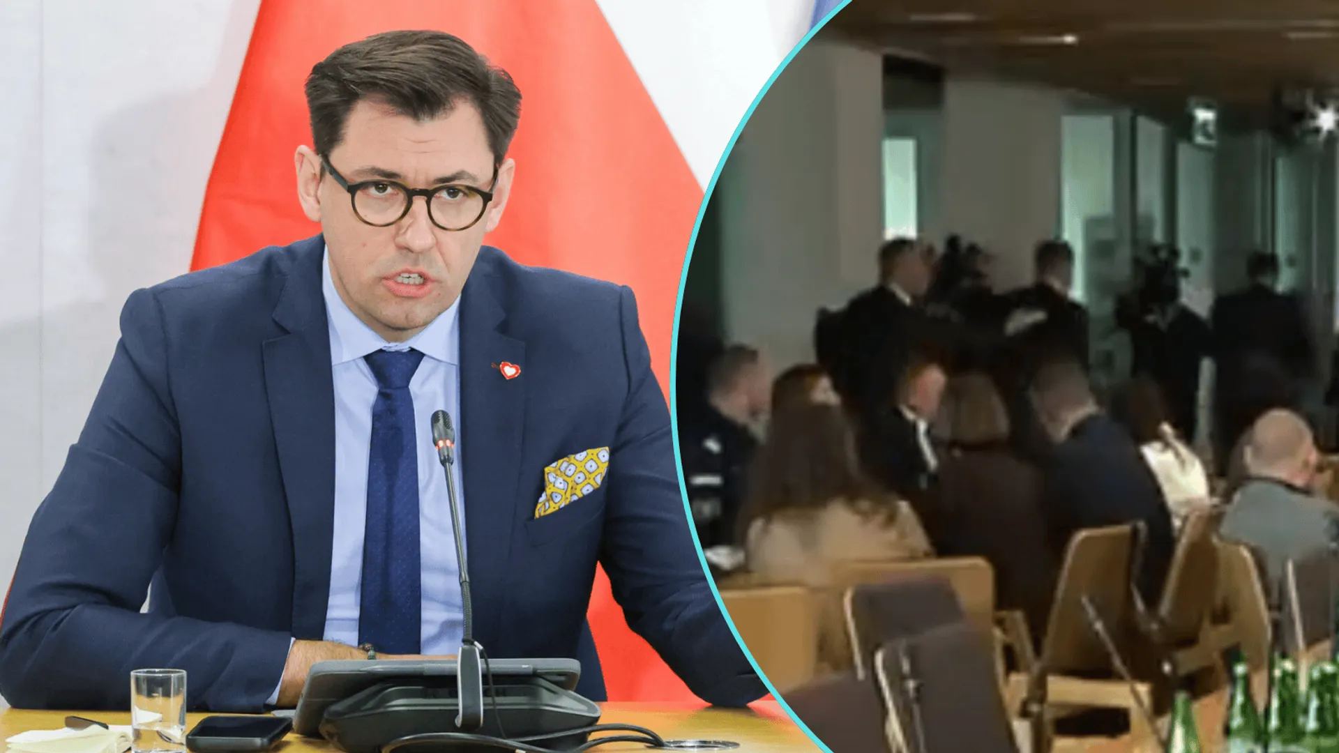 Manifestacyjne wyjście posłów PiS z komisji. "Zdrada narodowa" w tle obrad