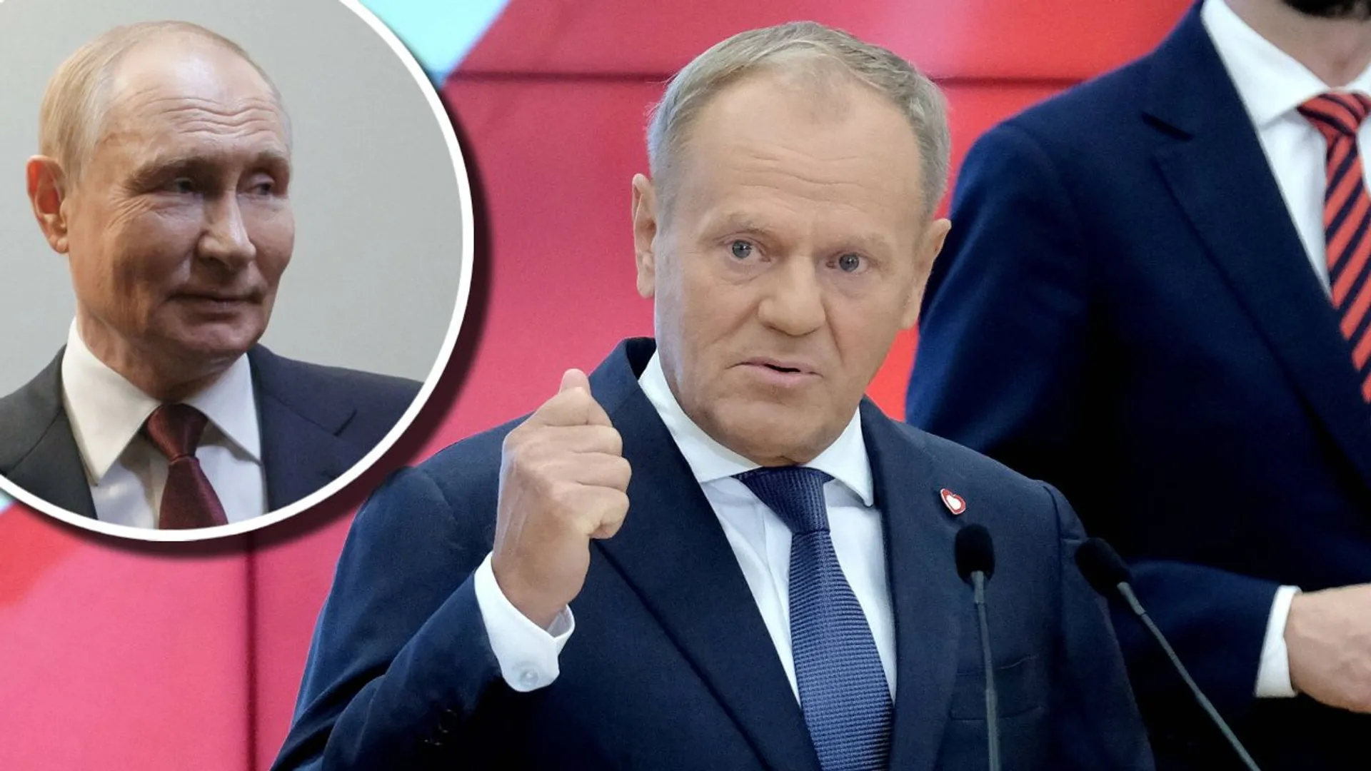 Putin, Tusk