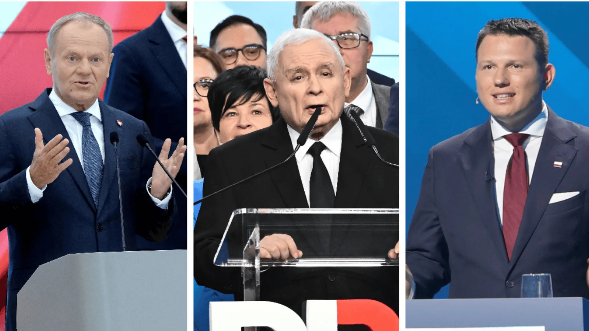 Tusk, Kaczyński, Mentzen
