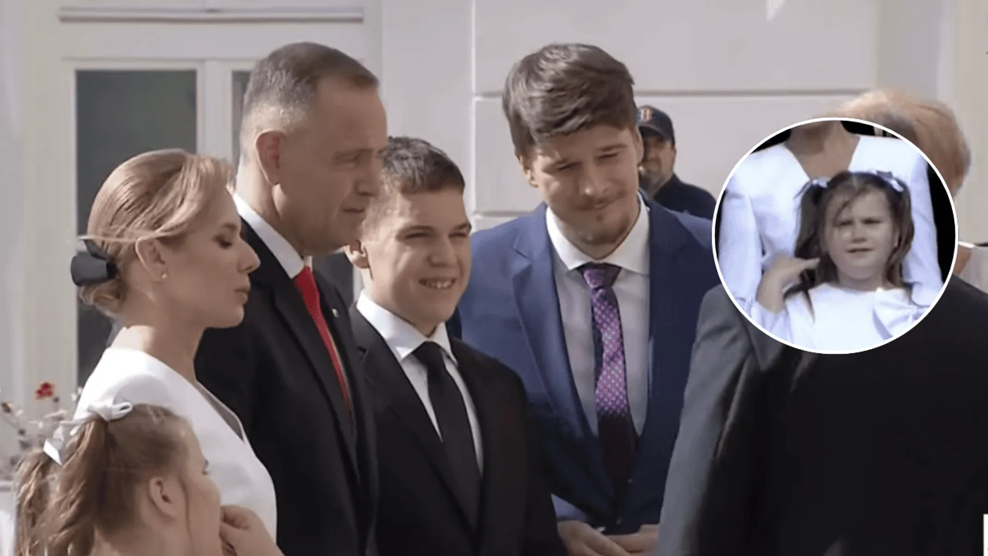 Karol Nawrocki z rodziną