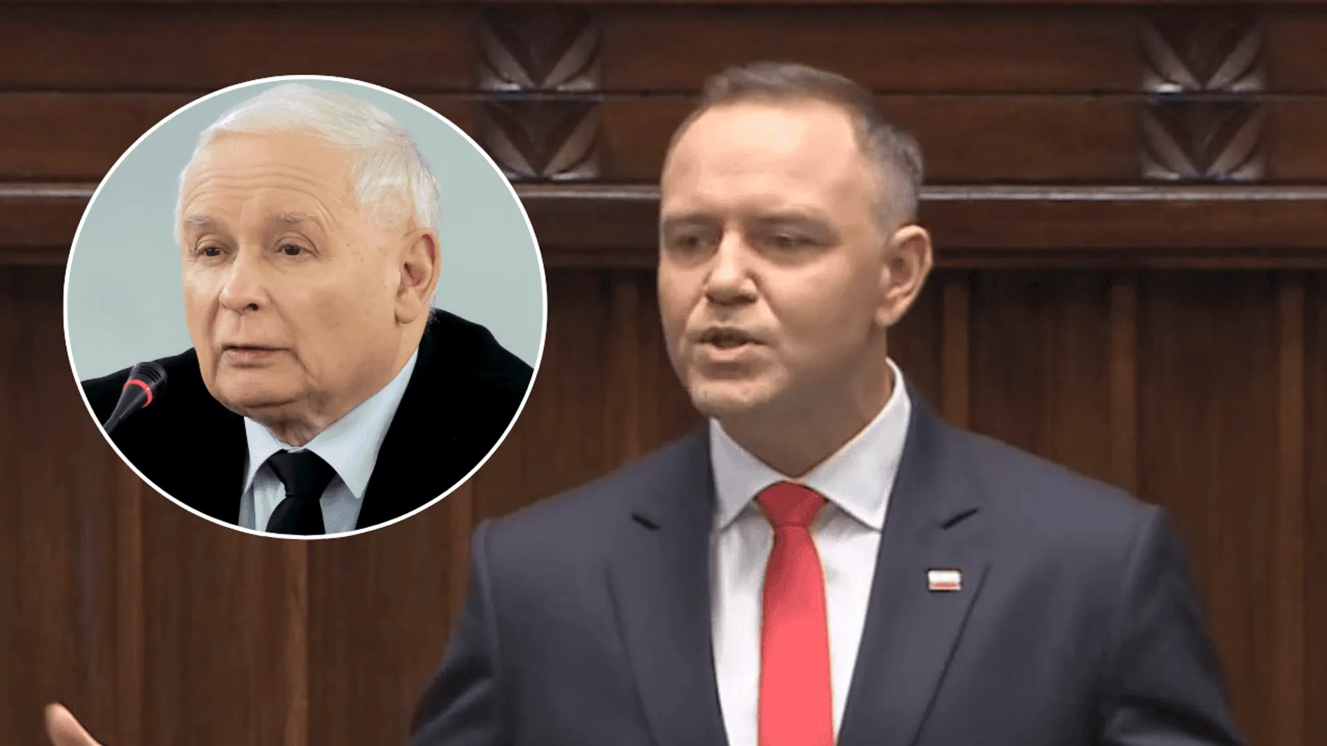 Jarosław Kaczyński i Karol Nawrocki