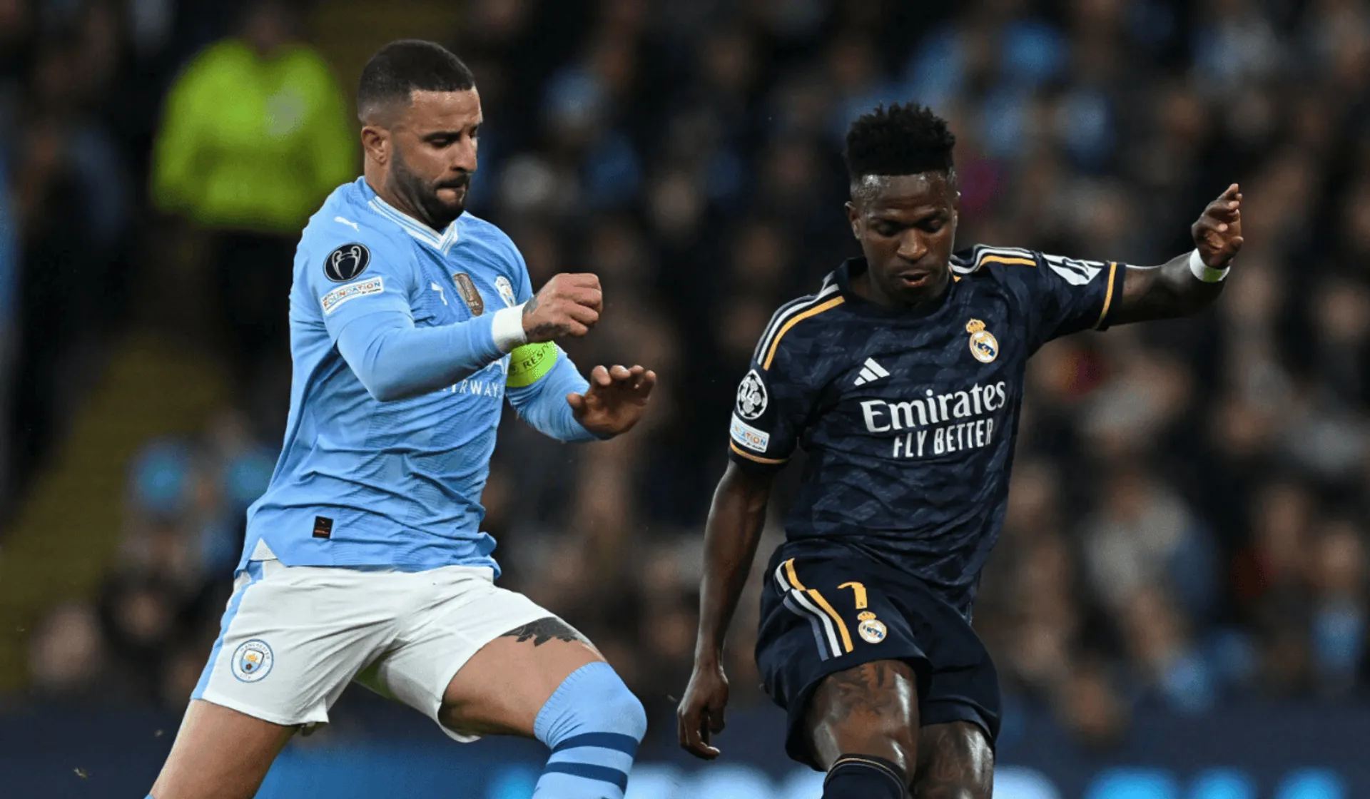 Kyle Walker i Vinicius Junior