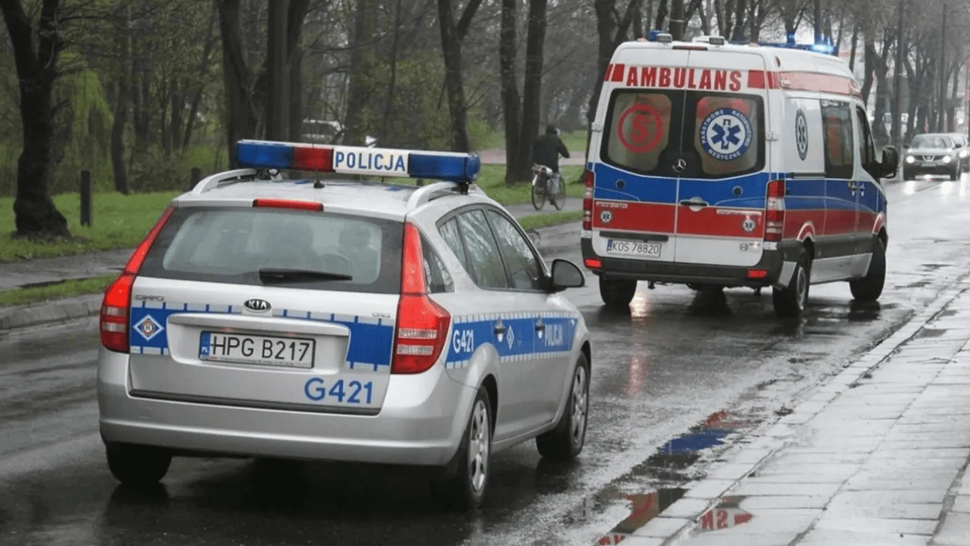 policja ambulans