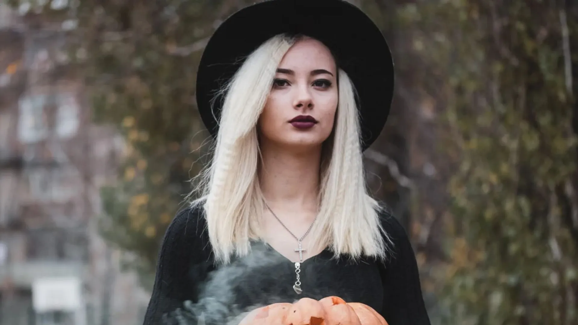 kobieta halloween