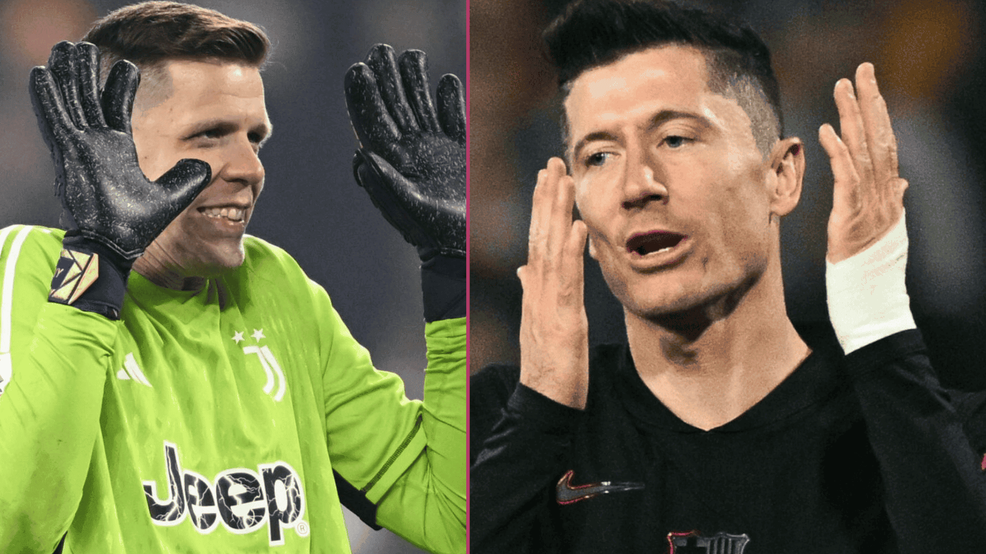 Wojciech Szczęsny, Robert Lewandowski