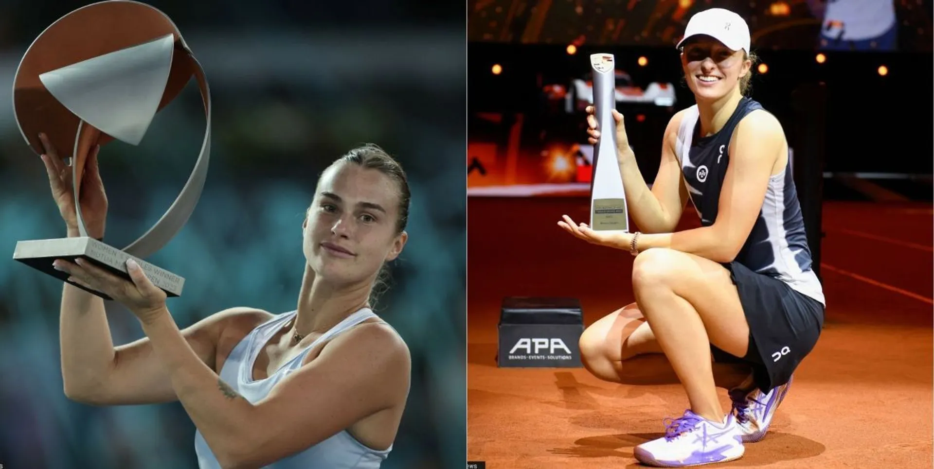 Sabalenka i Świątek