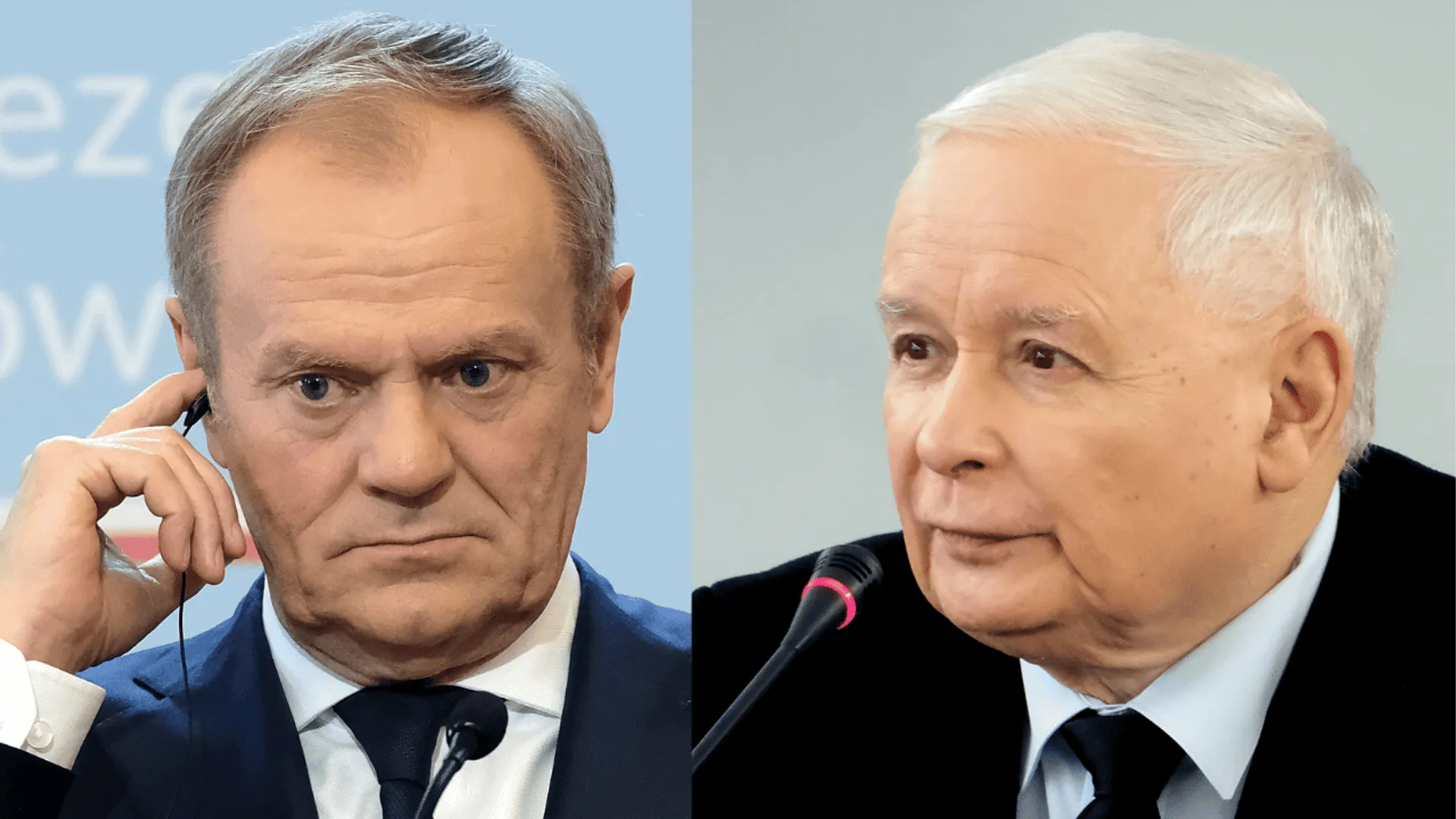 Donald Tusk i Jarosław Kaczyński