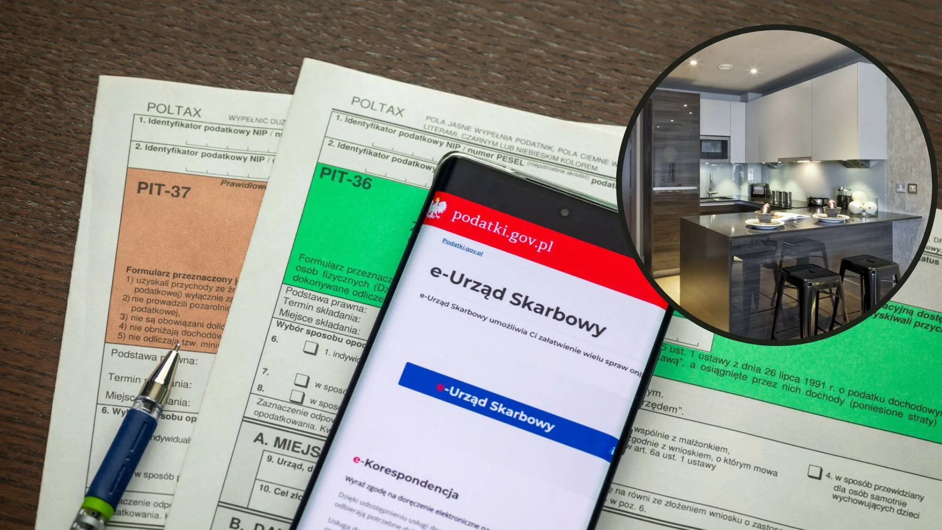 pit dokument telefon kuchnia dom