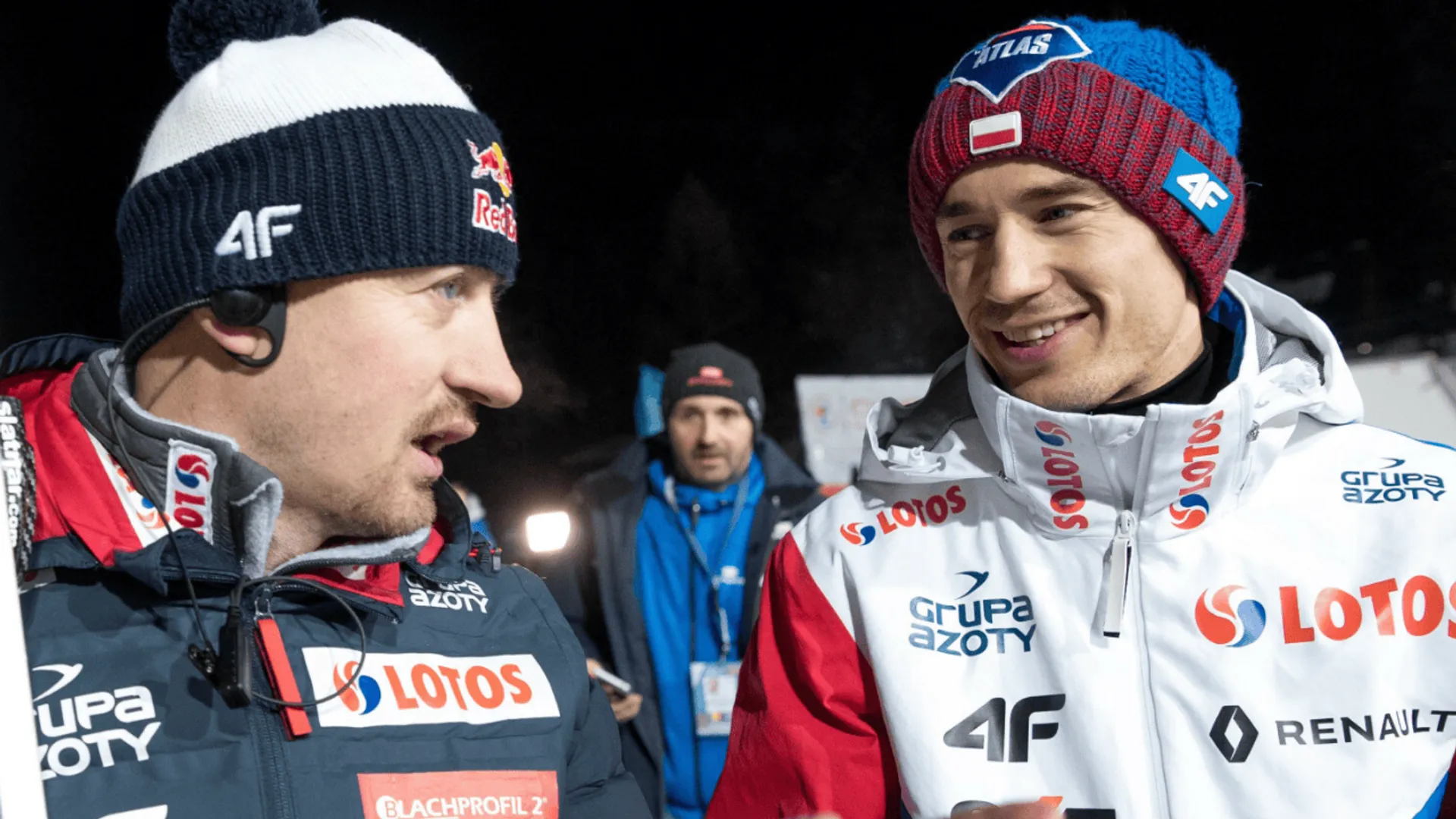 Adam Małysz i Kamil Stoch