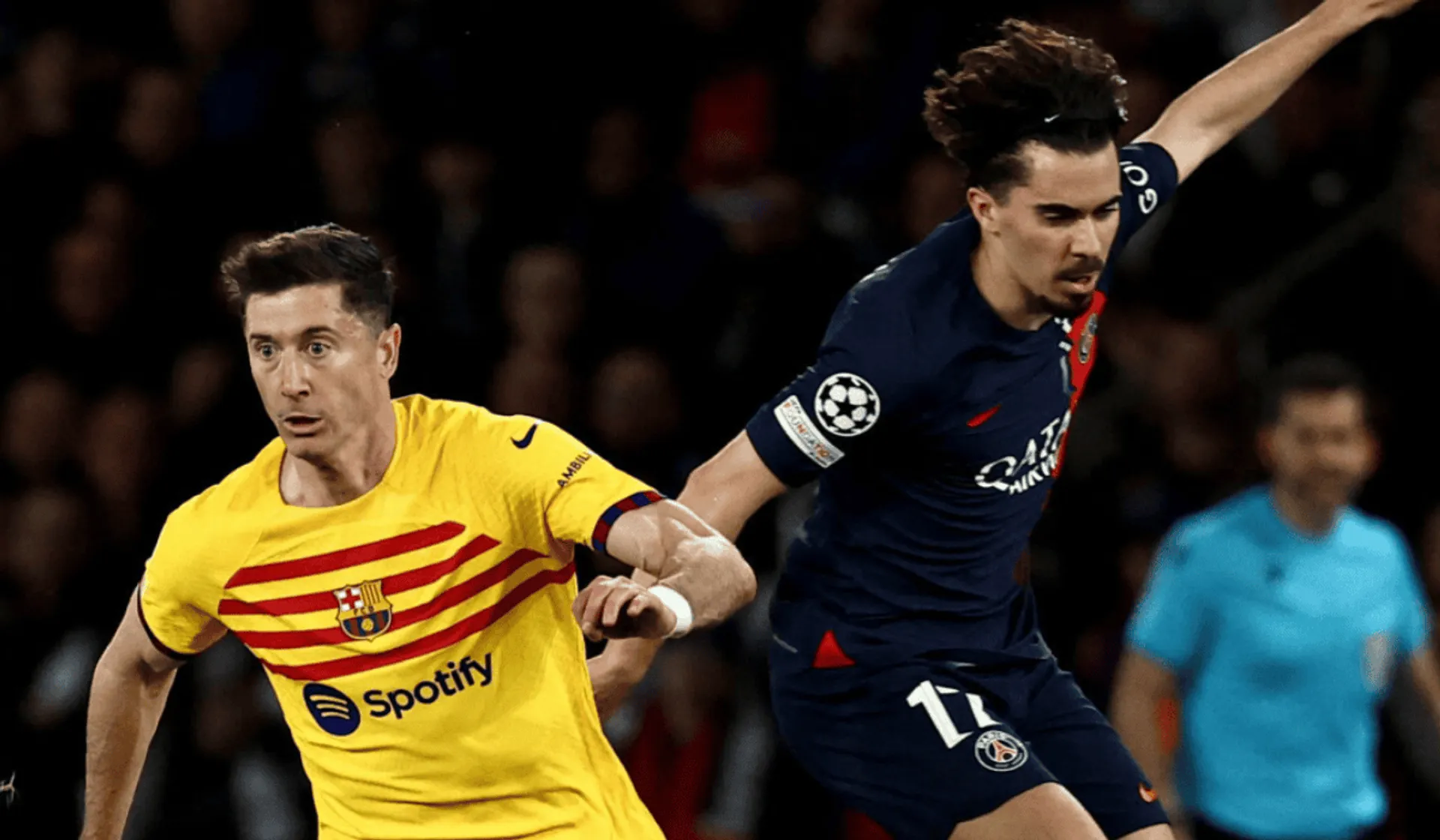 Robert Lewandowski i Vitinha