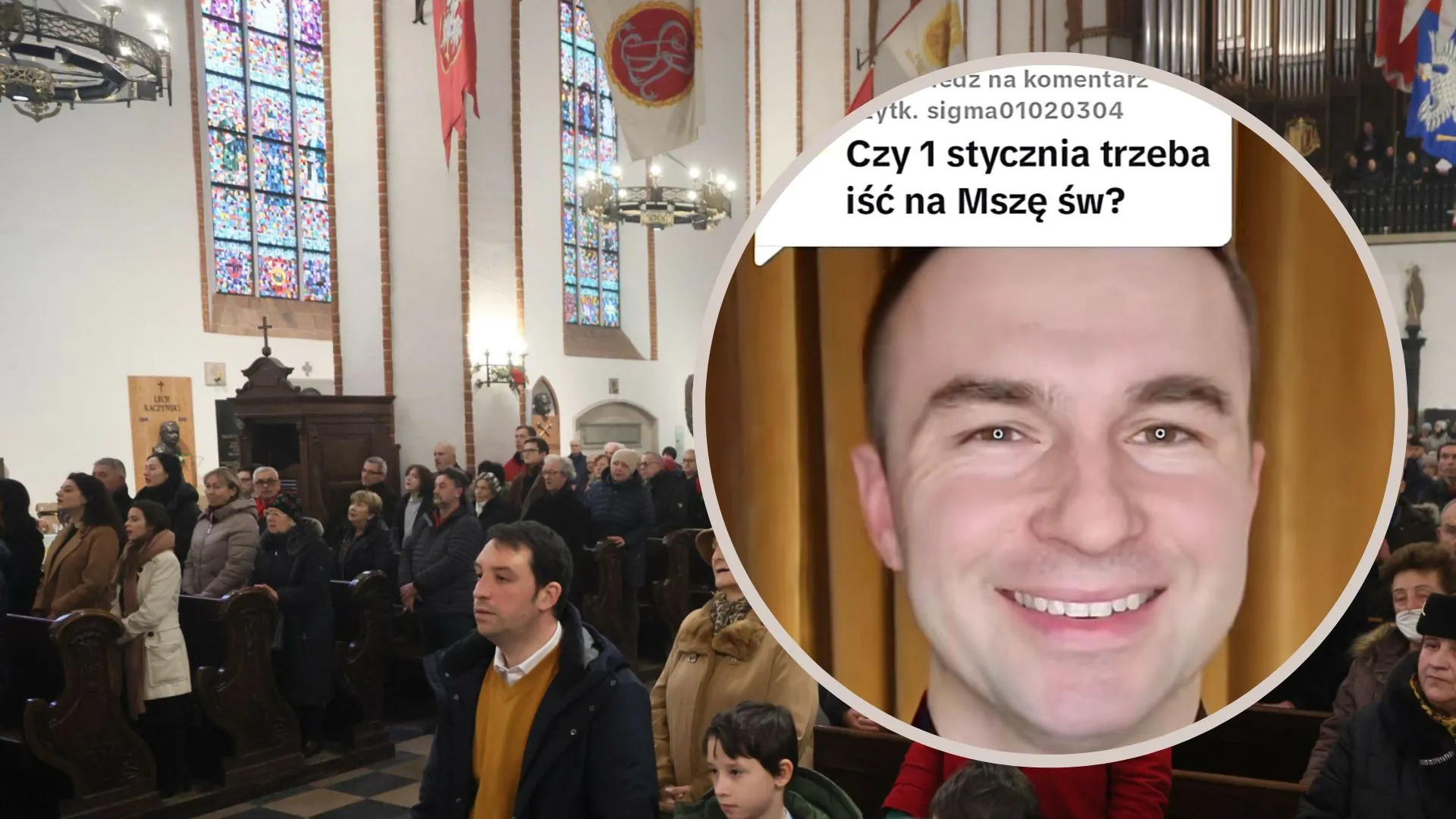 msza święta ludzie ksiądz mężczyzna