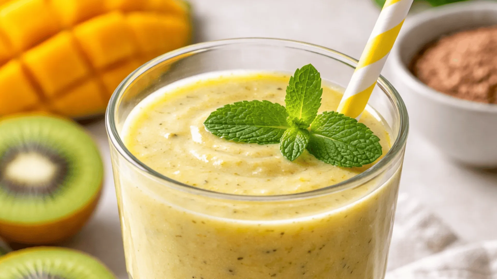 Prosty koktajl na bazie kefiru fot. Gemini