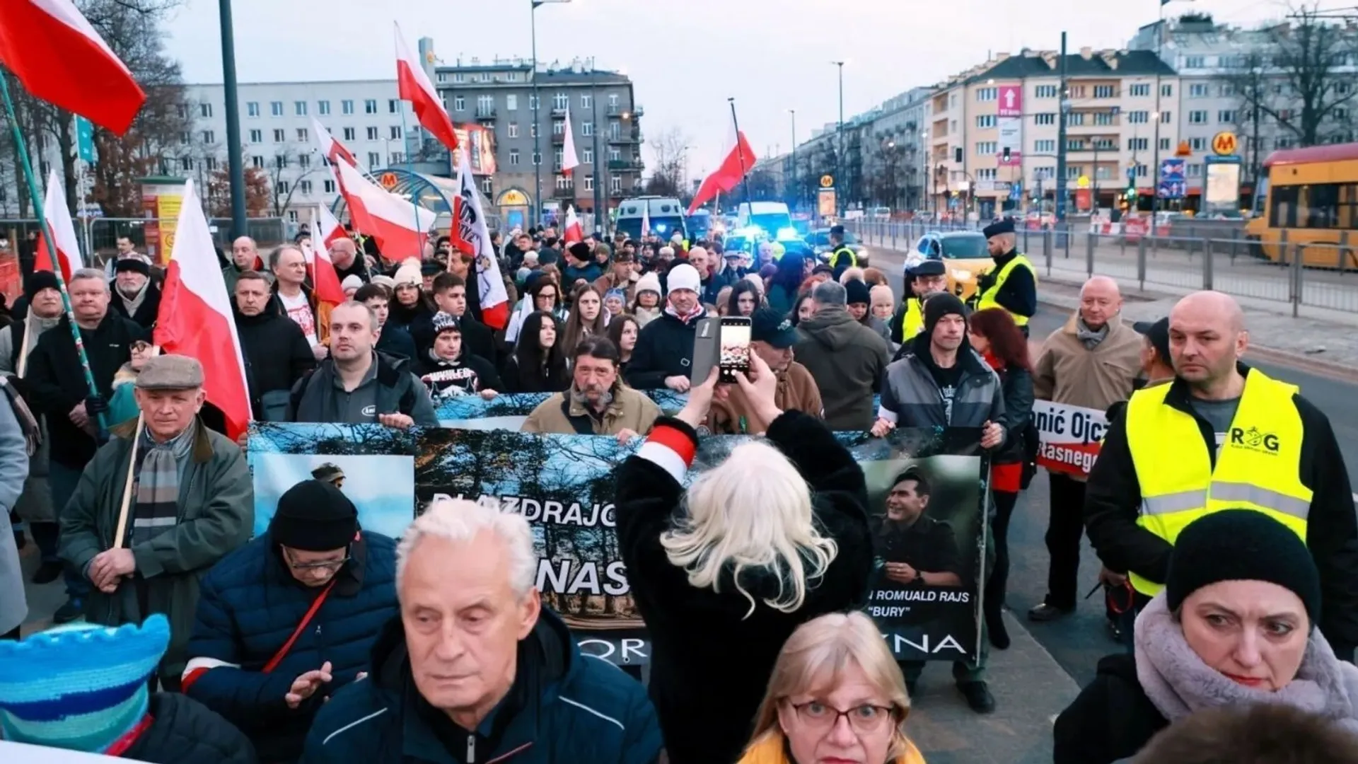 Protest, manifestacja, Warszawa