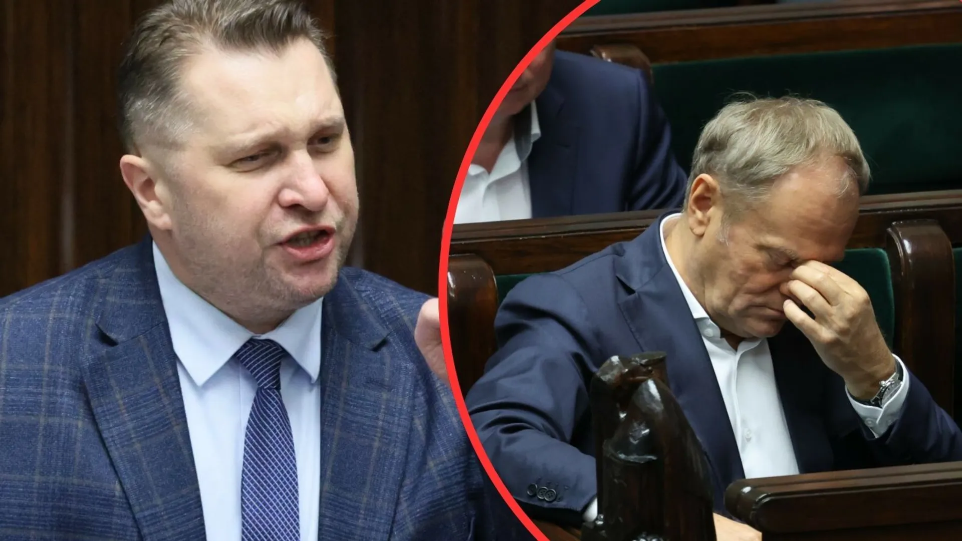 Przemysław Czarnek, Donald Tusk