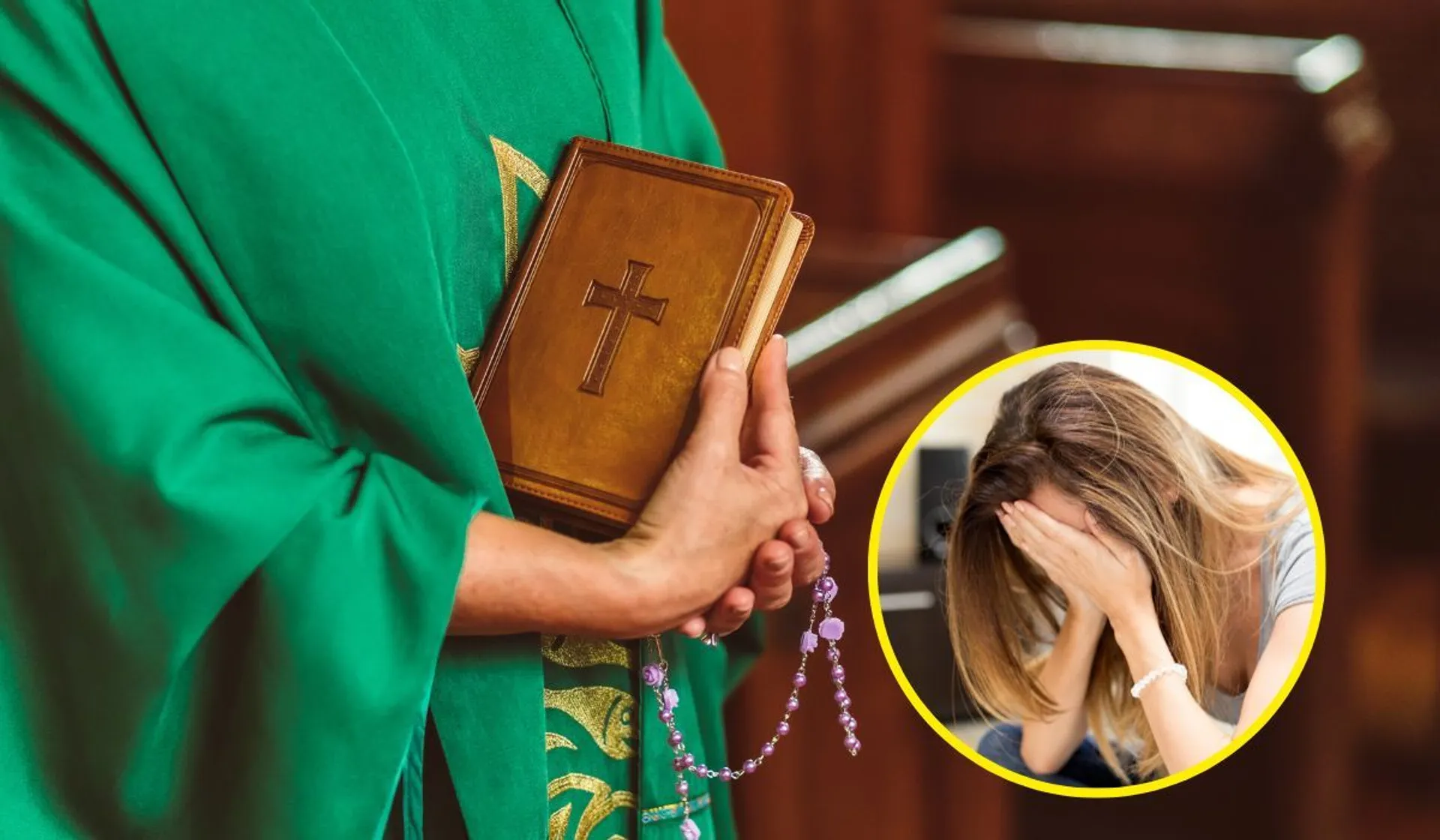 Przystojny ksiądz zaprosił mnie na randkę