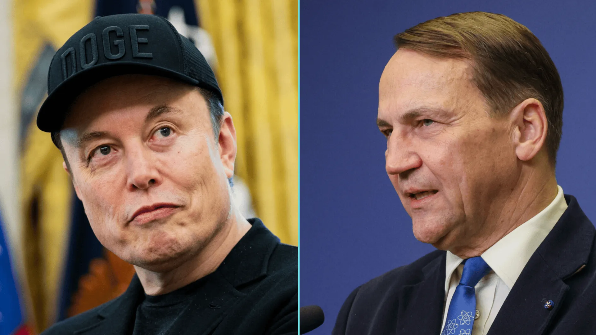 Wojna na słowa między Sikorskim a Muskiem. W tle rosyjskie drony i miliony z polskiego budżetu