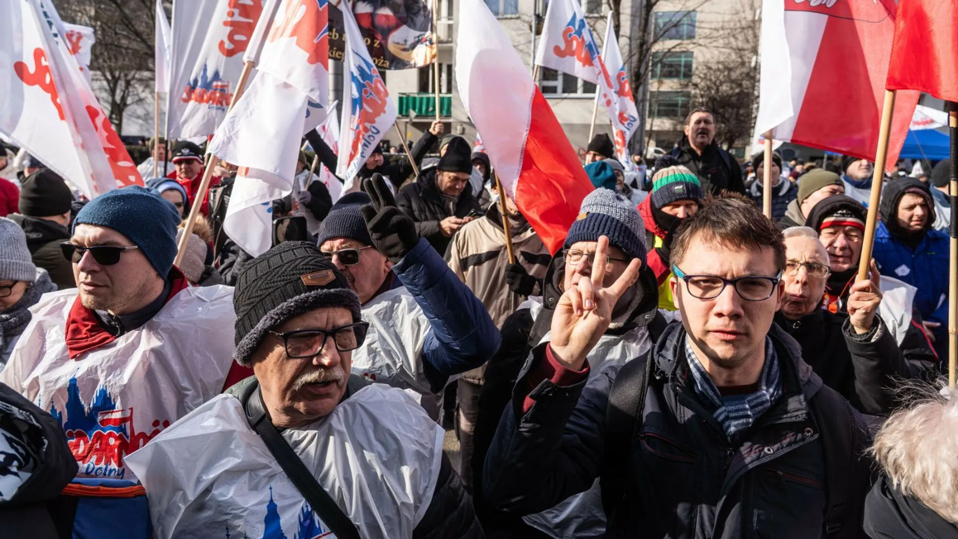Prostest Solidarność