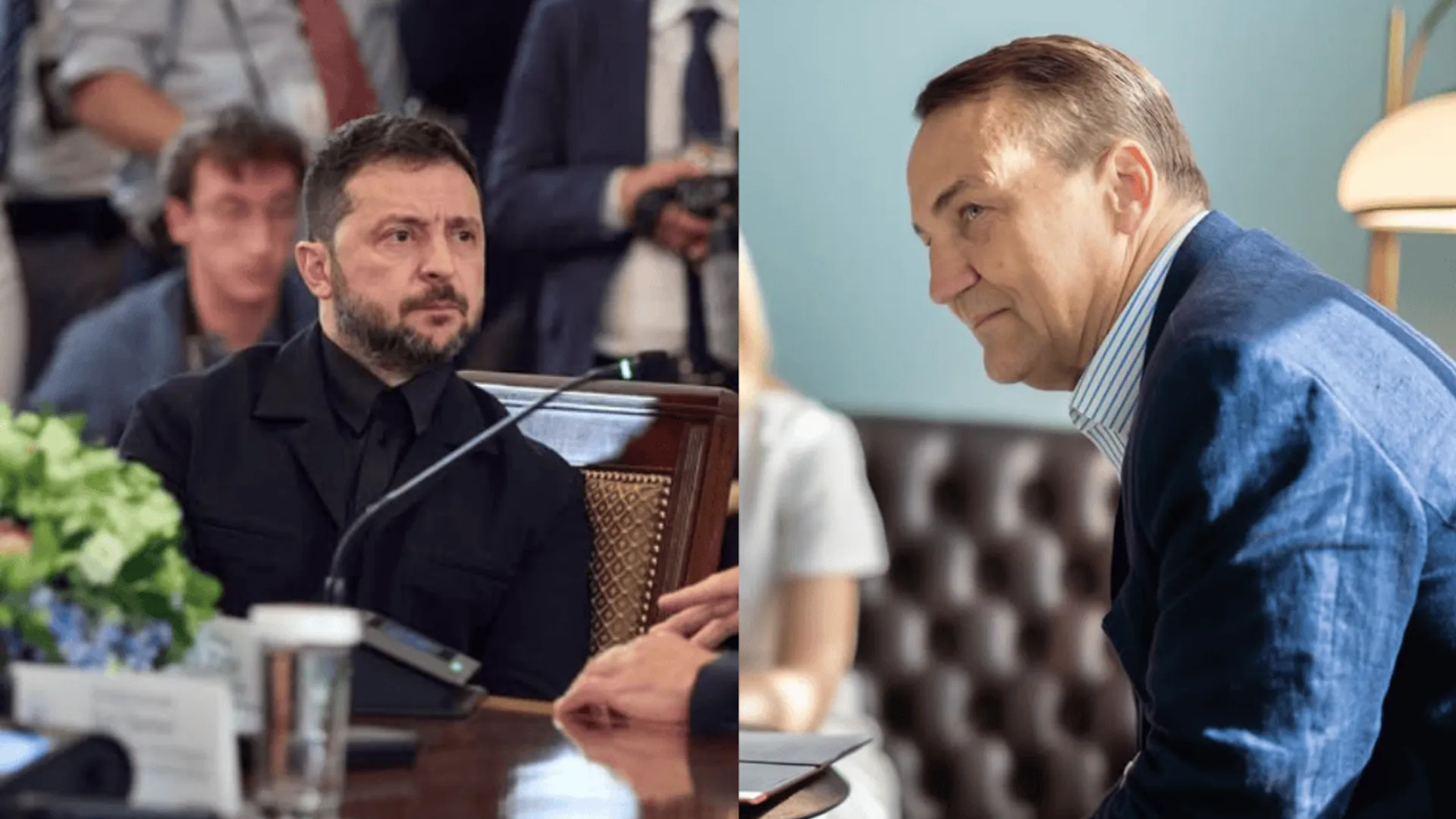 Radosław Sikorski, Wołodymyr Zełenski