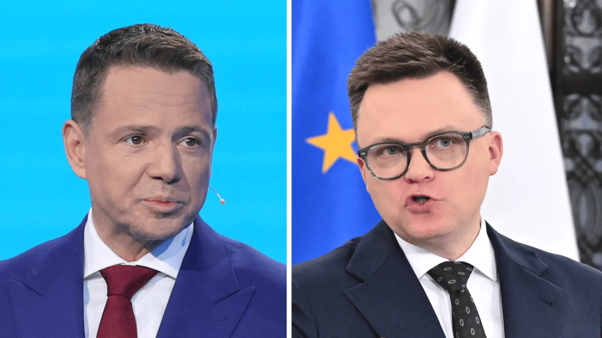 Rafał Trzaskowski i Szymon Hołownia