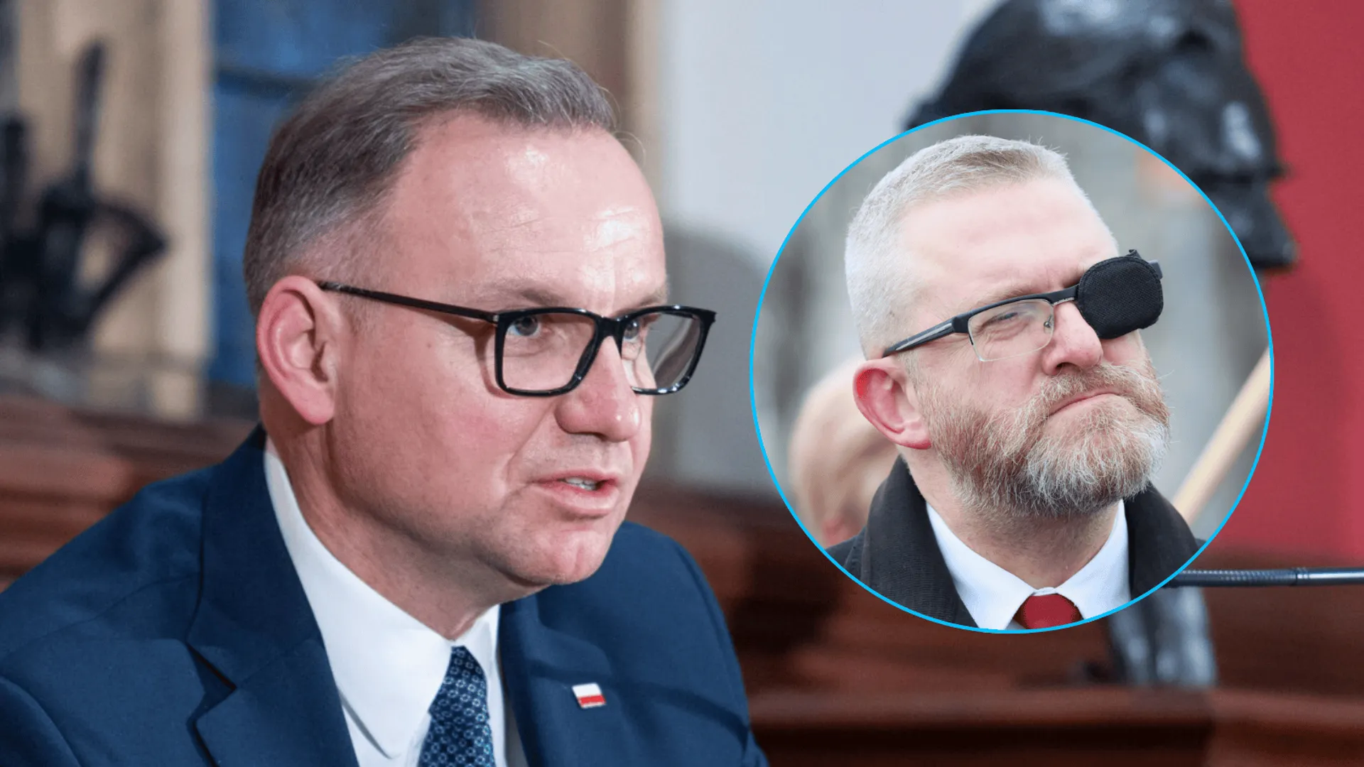 Nagle dziennikarz zapytał Dudę o Brauna. Byłego prezydenta zatkało. Odpowiedź powala